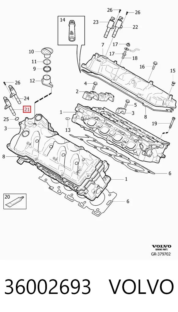 36002693 Volvo 