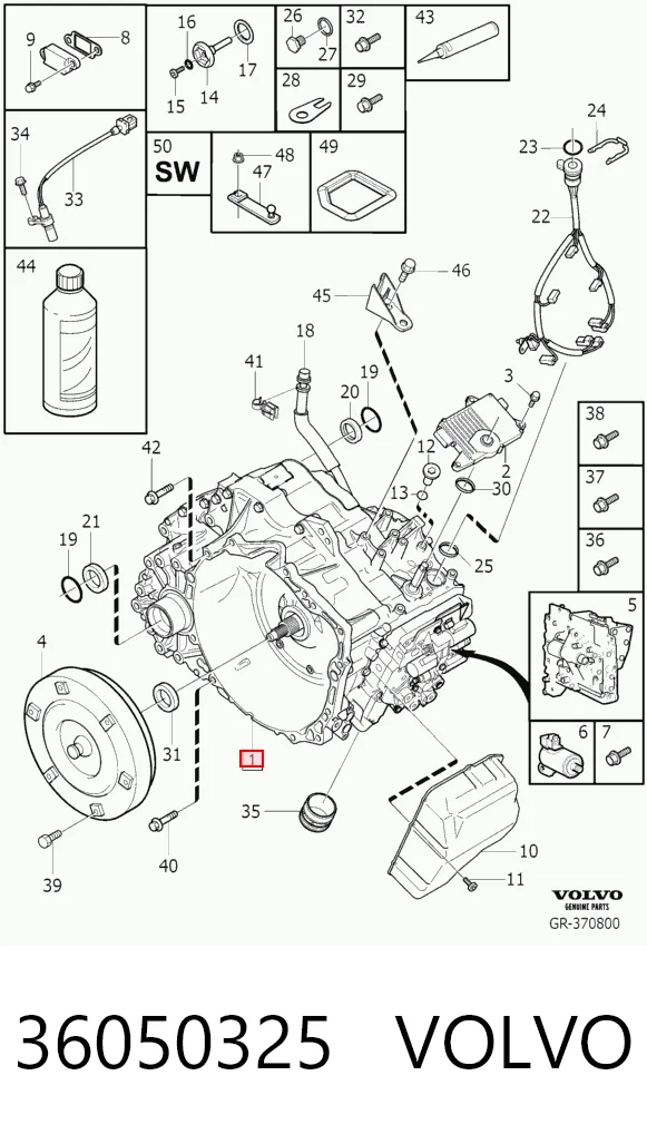  АКПП Volvo XC60 1