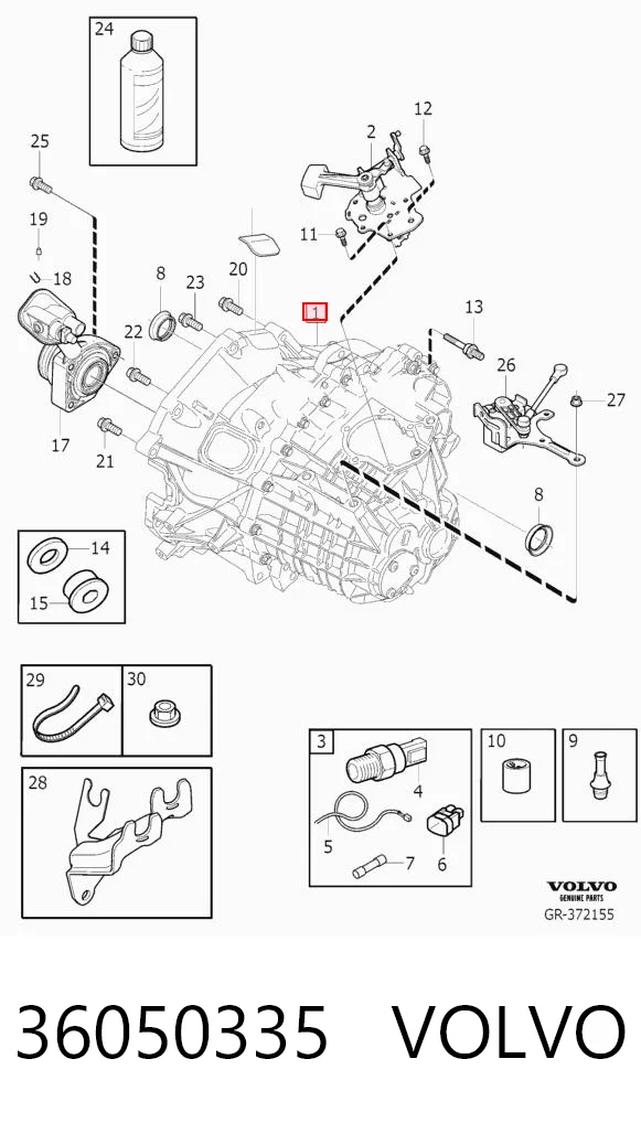КПП в сборе на Volvo S40 II MS