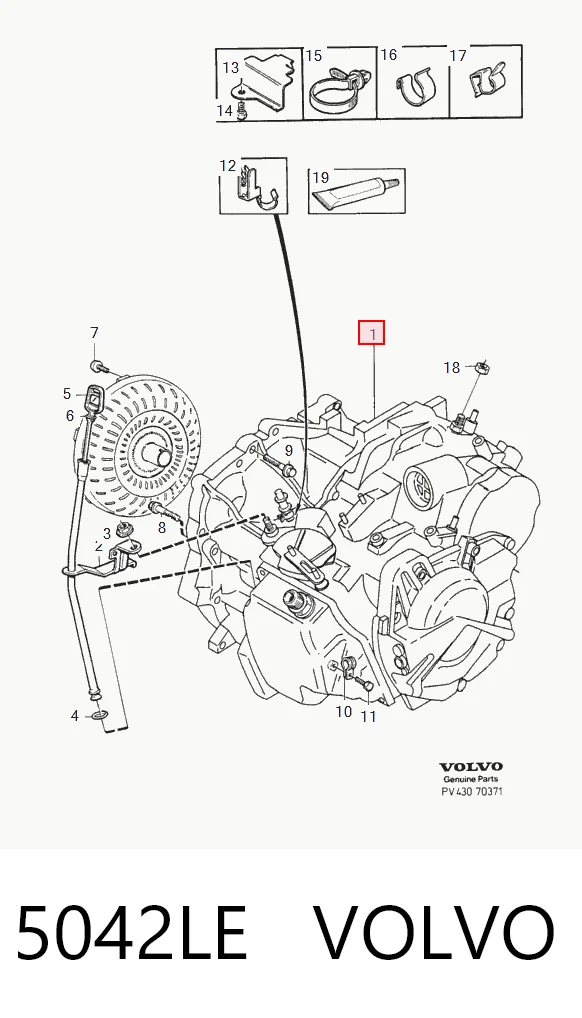 5042LE Volvo Автоматическая коробка передач