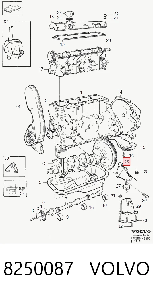 8250087 Volvo