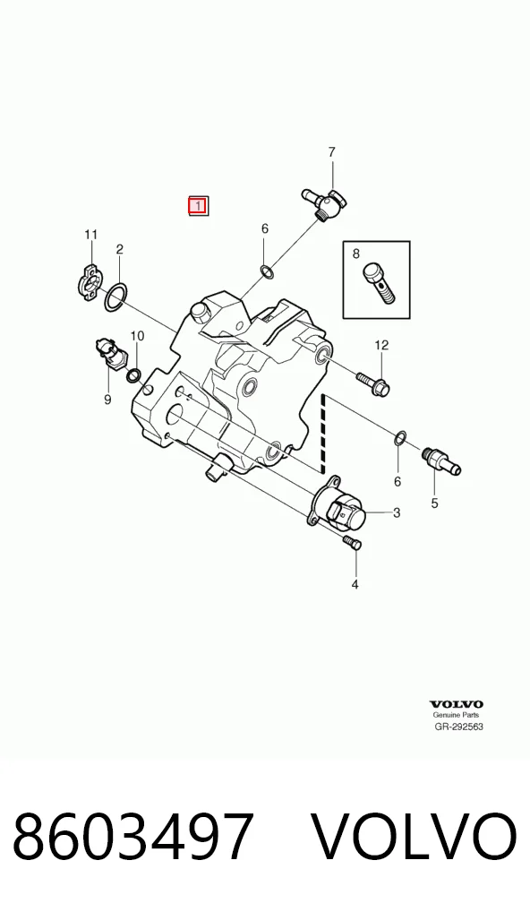Насос топливный высокого давления Bosch 0445010110