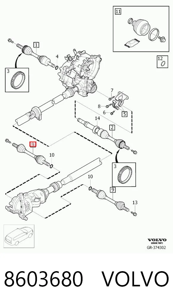 8603680 Volvo 