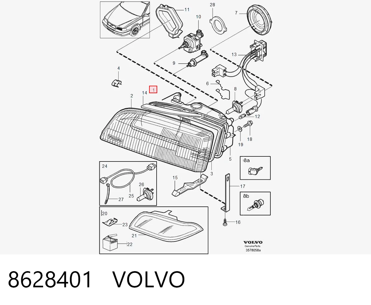 8628401 Volvo