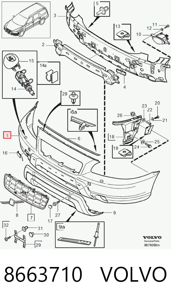 8663710 Volvo