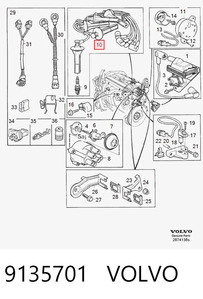 Высоковольтные провода 8187 Sentech