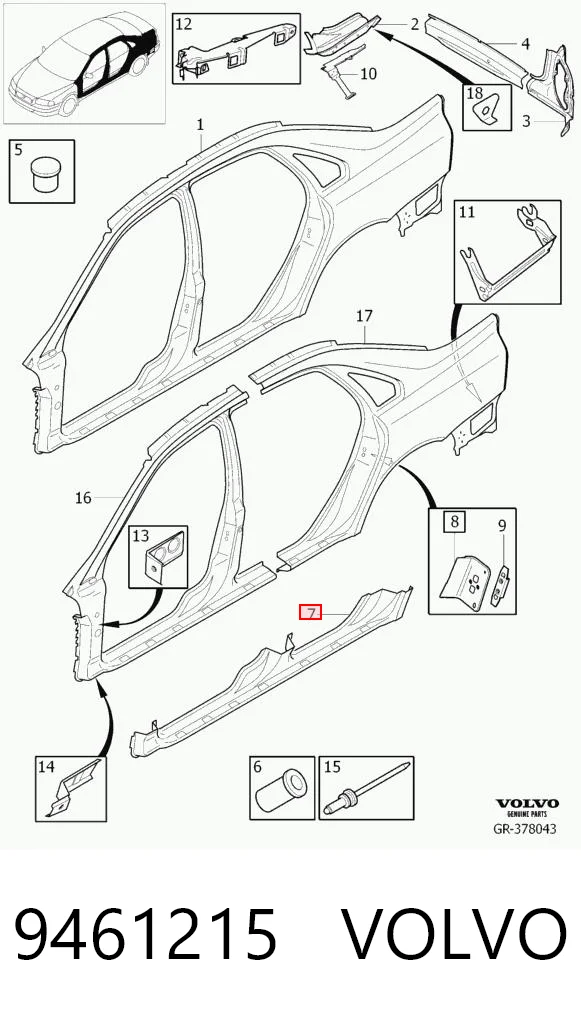 9461215 Volvo