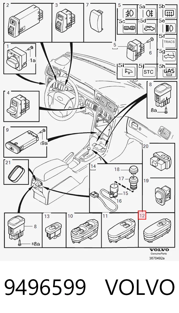 9496599 Volvo 