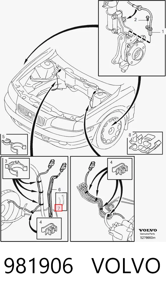 Хомут пластиковый универсальный Renault (RVI) 7400948211 цена, от 0.14 USD