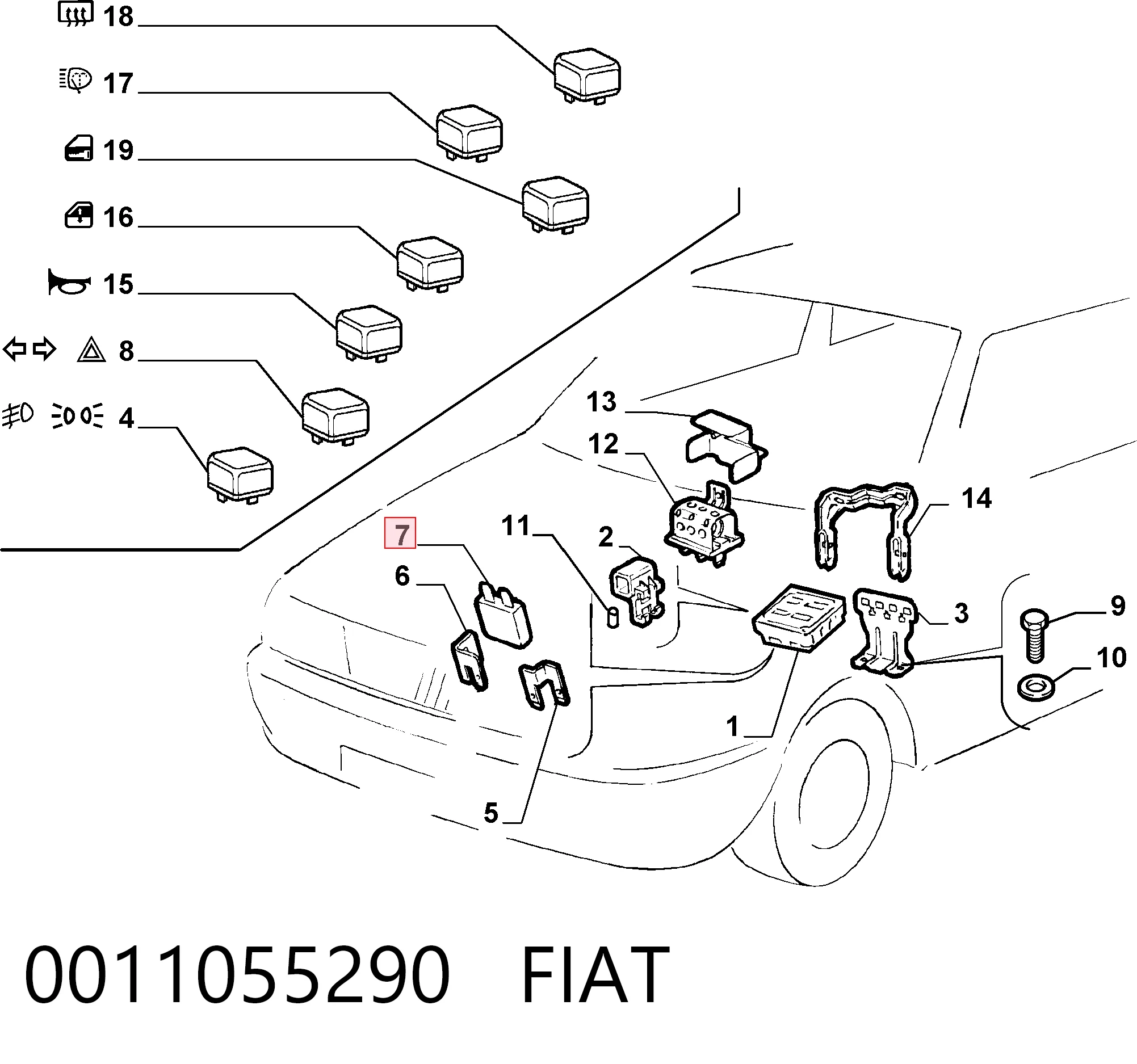 Купить 43753361 Volvo Предохранители