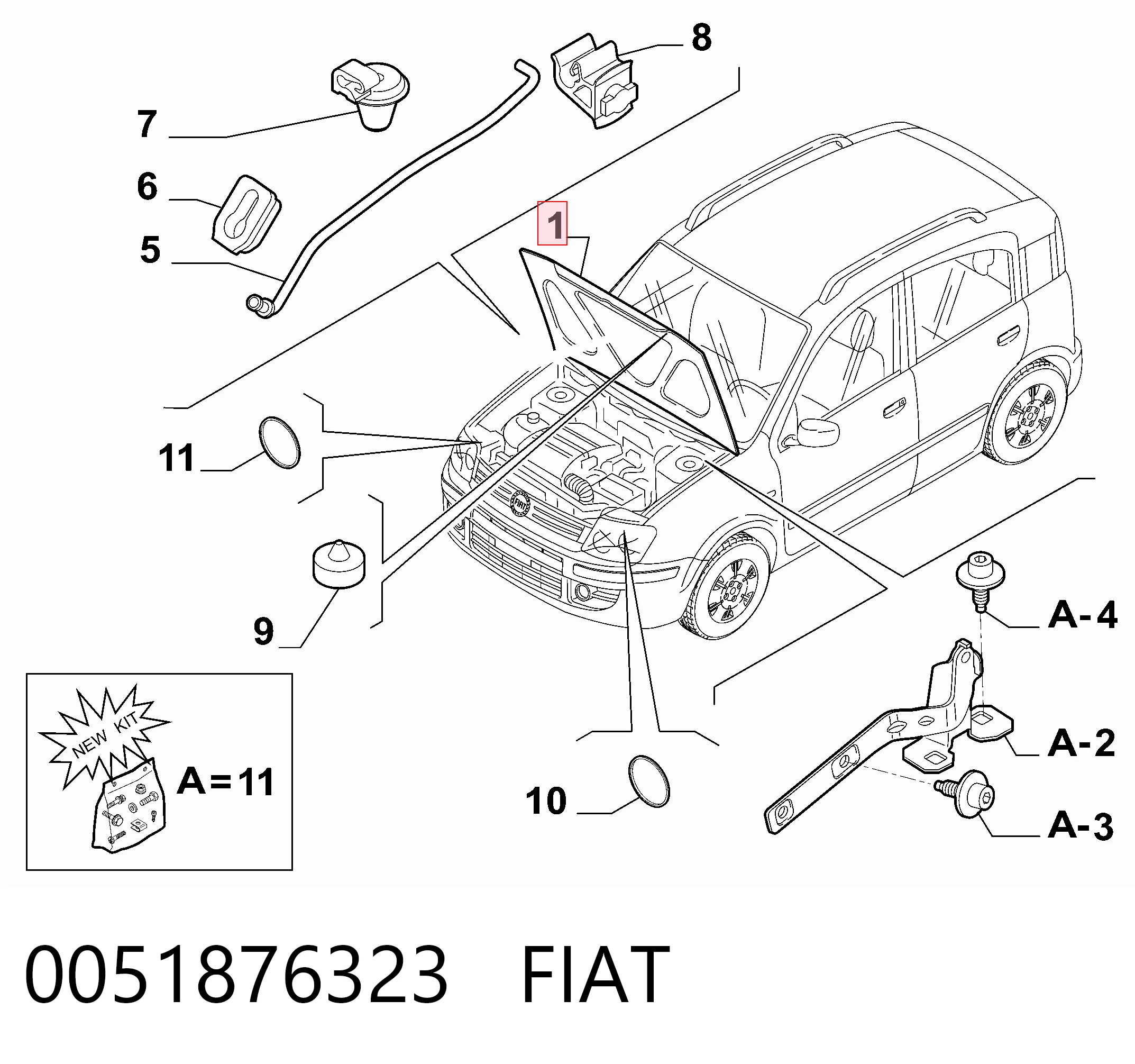 Купить 3003031 Polcar Капот