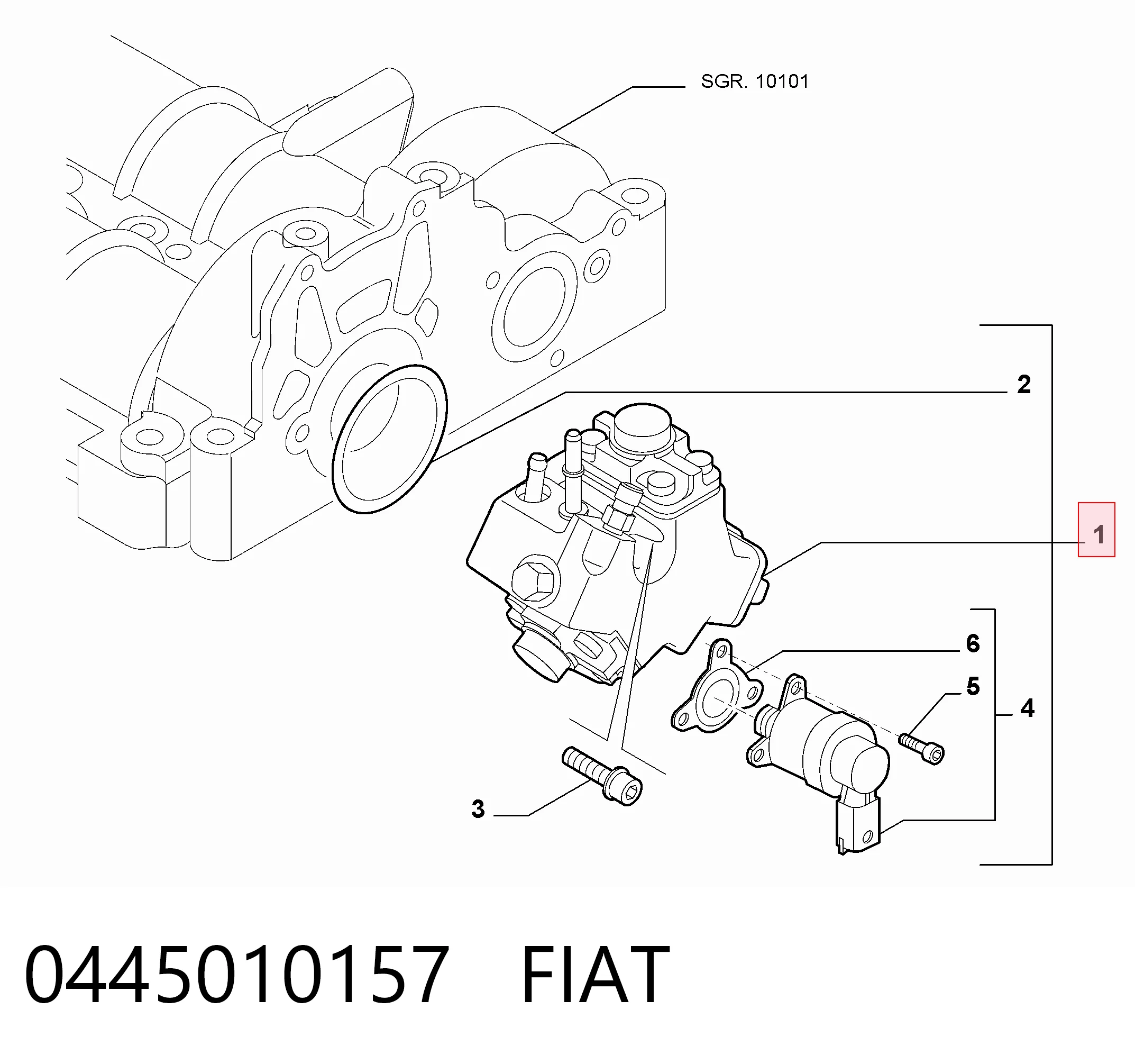 Насос топливный высокого давления (ТНВД) Bosch 445010293 цена, от 70.30 USD