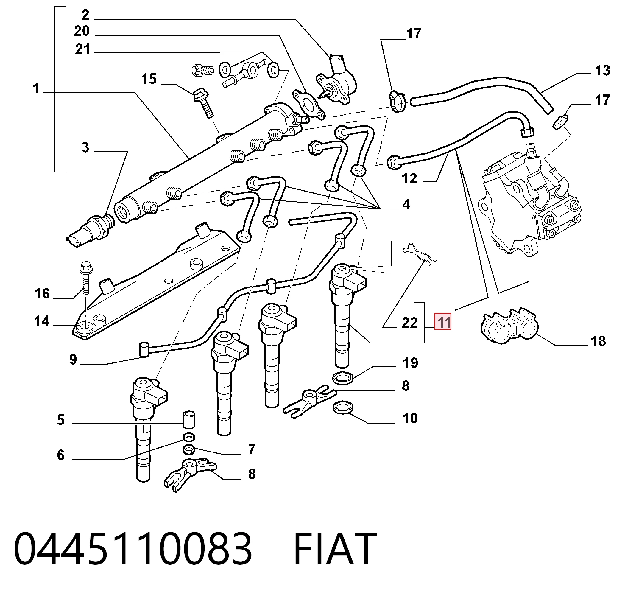 Форсунка инжектора Opel Agila A хэтчбек (H00) (2000 - 2007) цена, от 31.68 USD