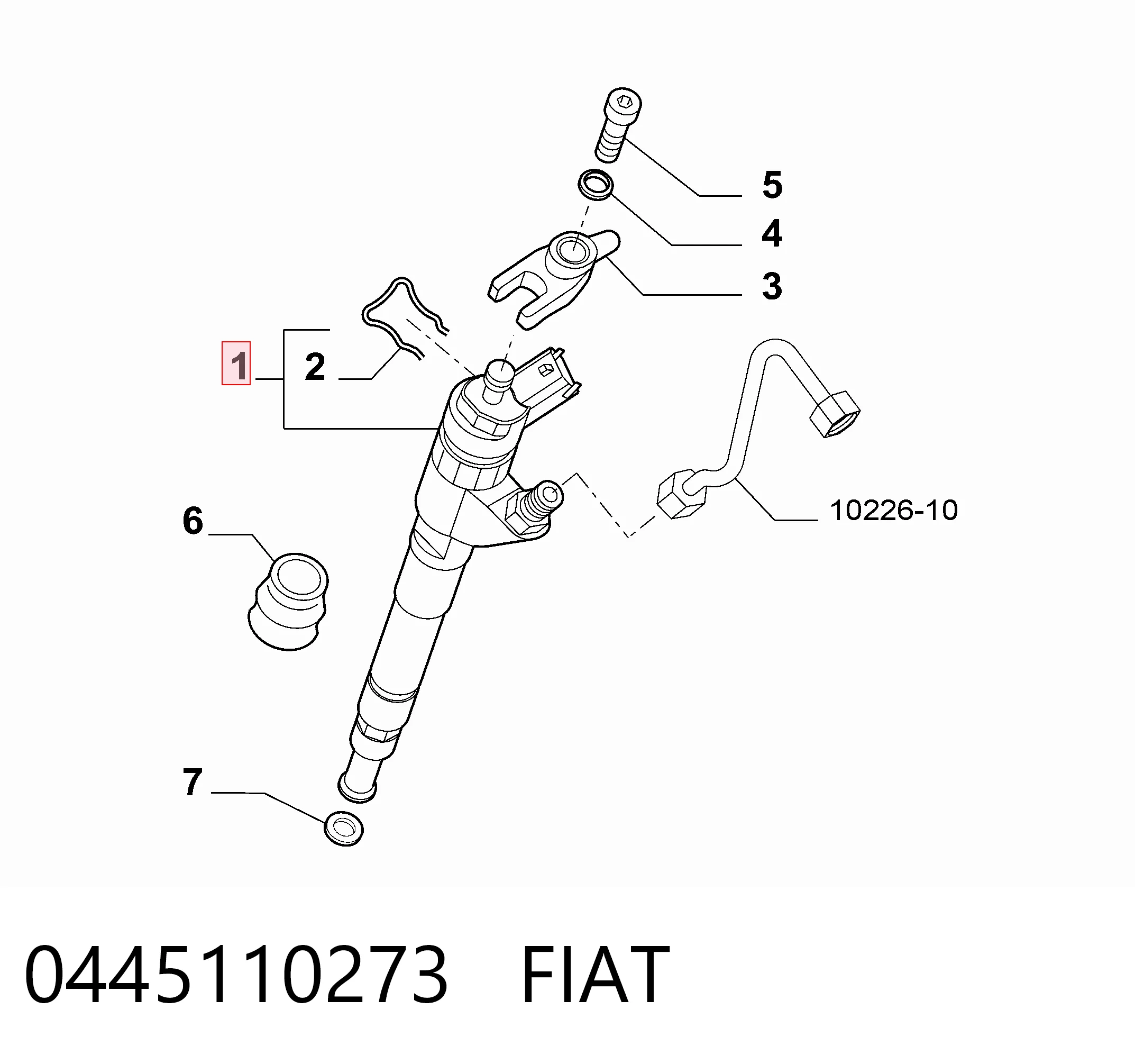 986435165 Bosch Топливные форсунки