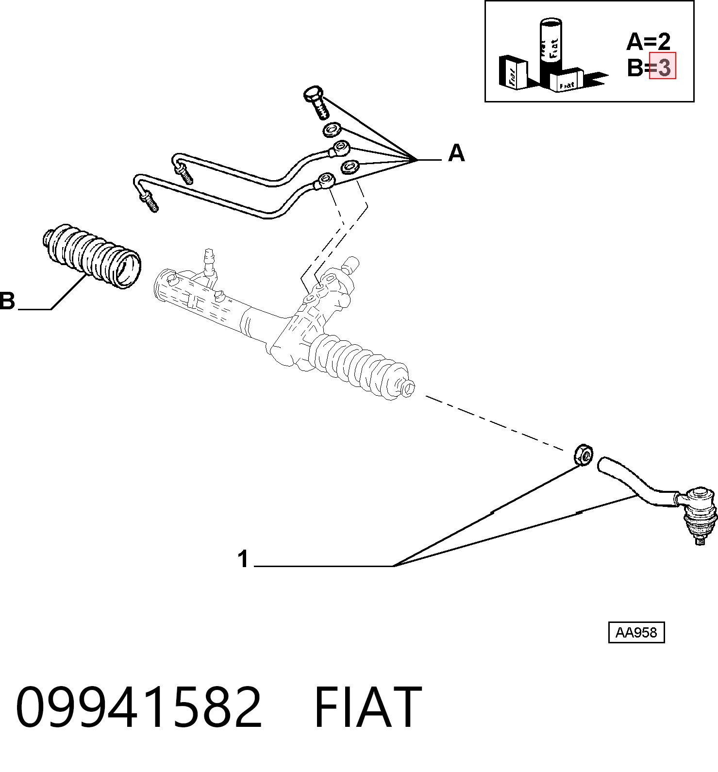 Пыльник тяги Fiat Tempra седан (159) (1990 - 1996) цена, от 4.87 USD