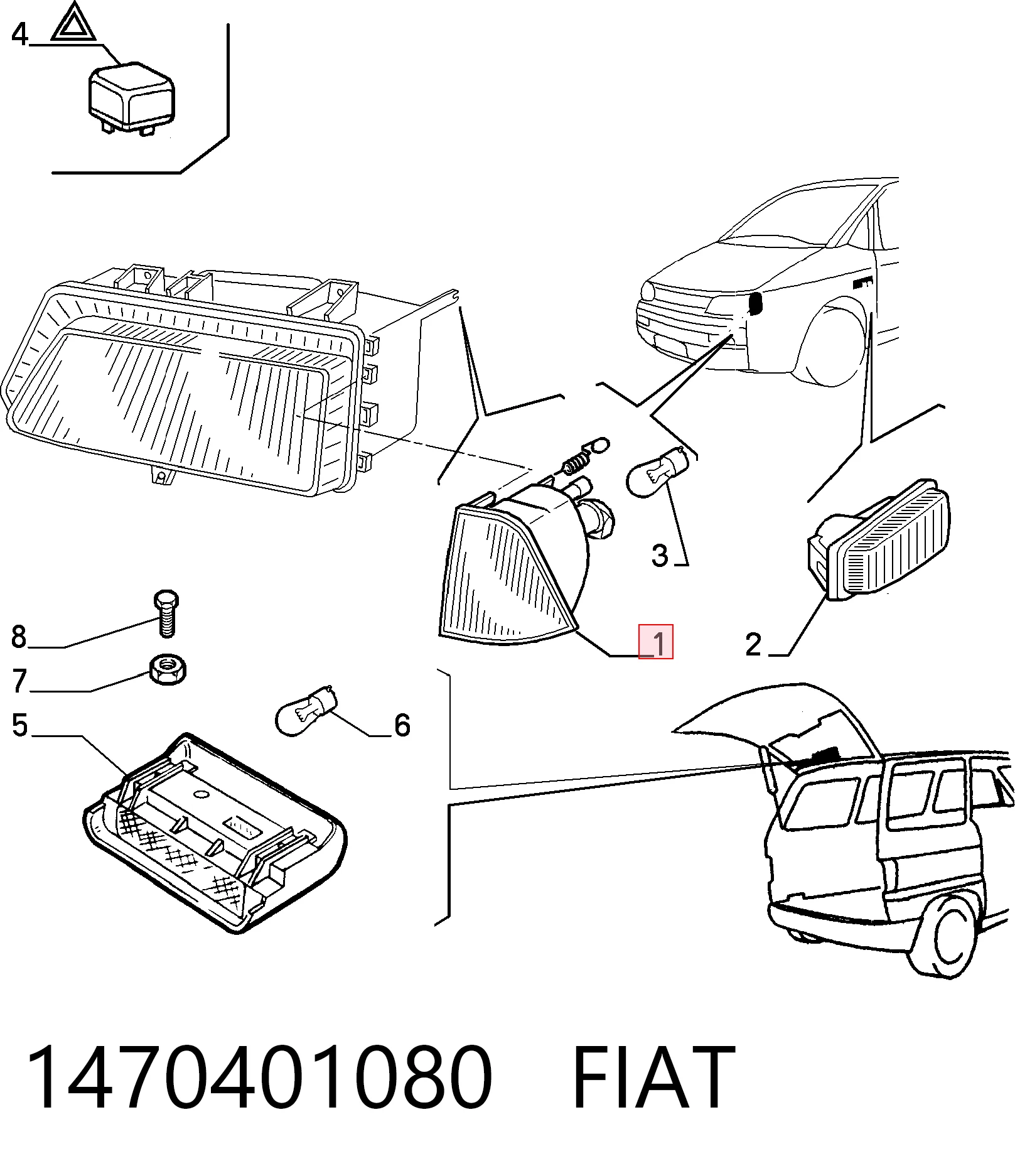 Правый указатель поворота VALEO 85579 цена, от 11.53 USD