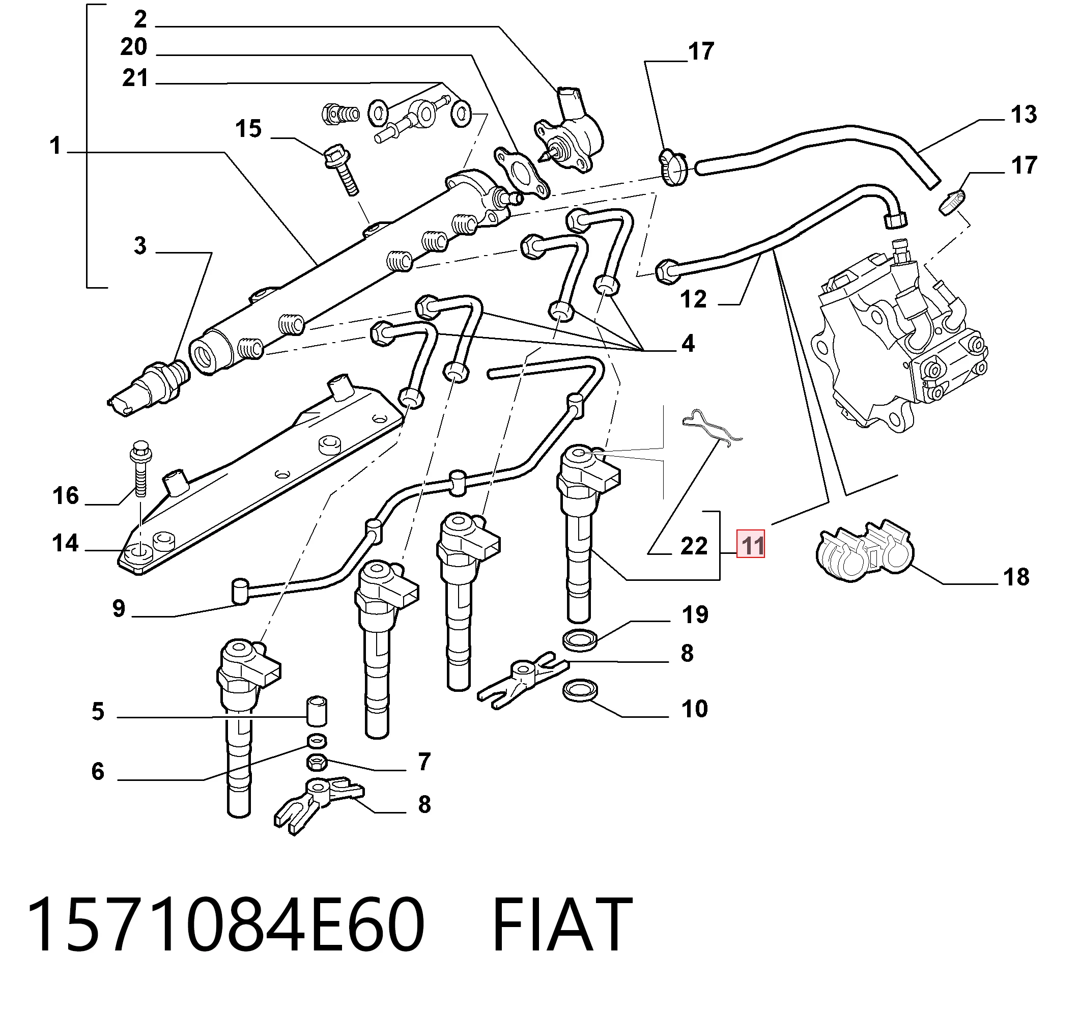  Топливные форсунки Opel Agila 