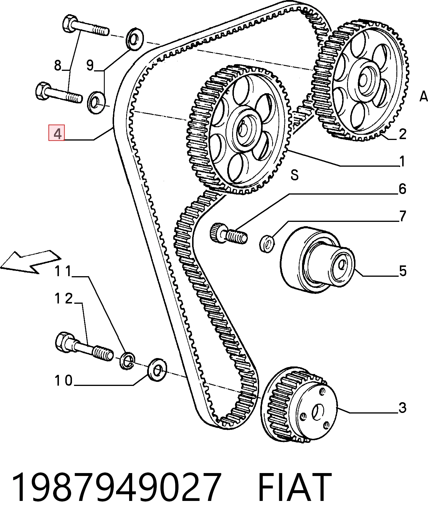 ГРМ ремни TRW 4823580