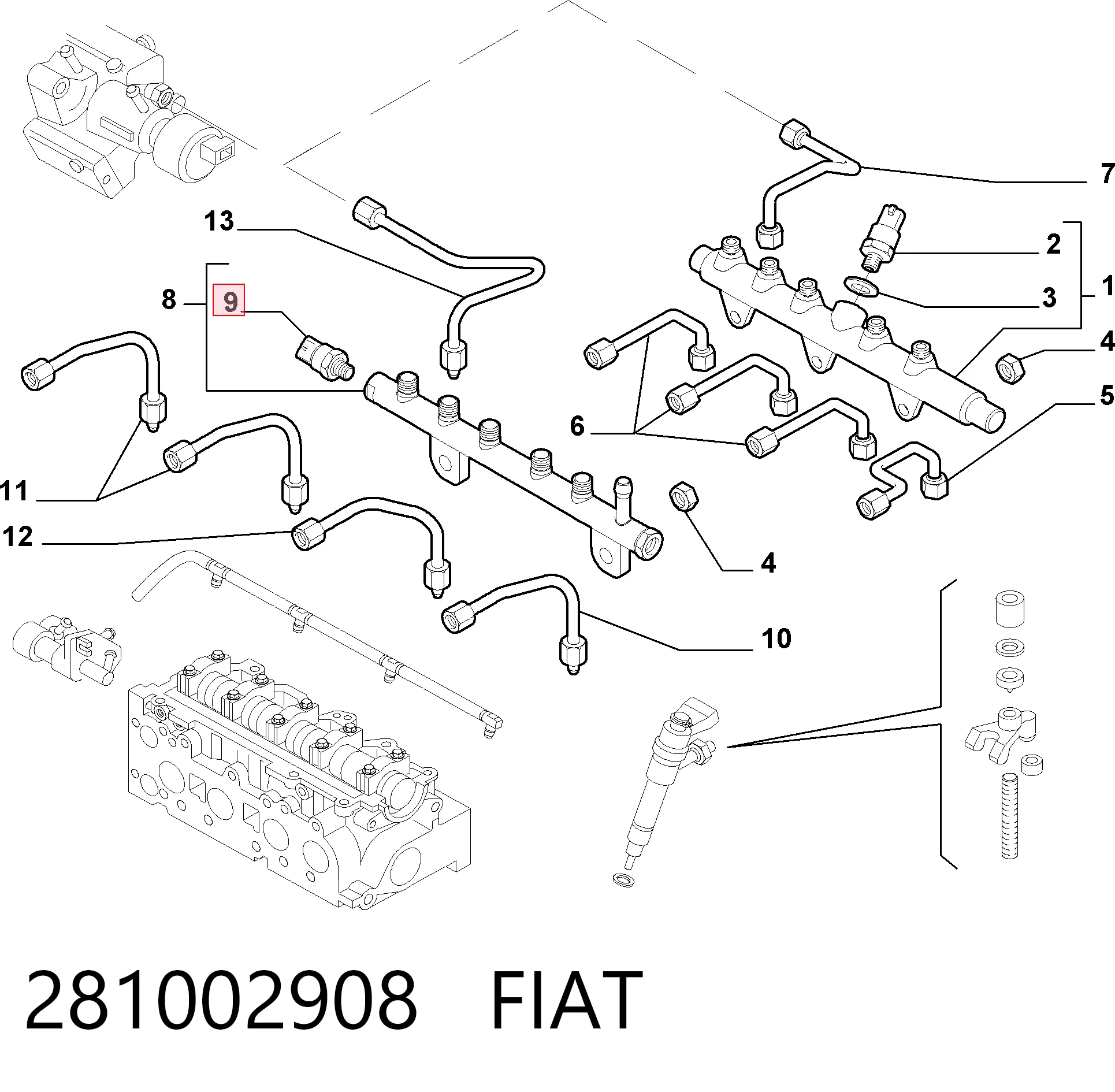 281002734 Bosch Манометры