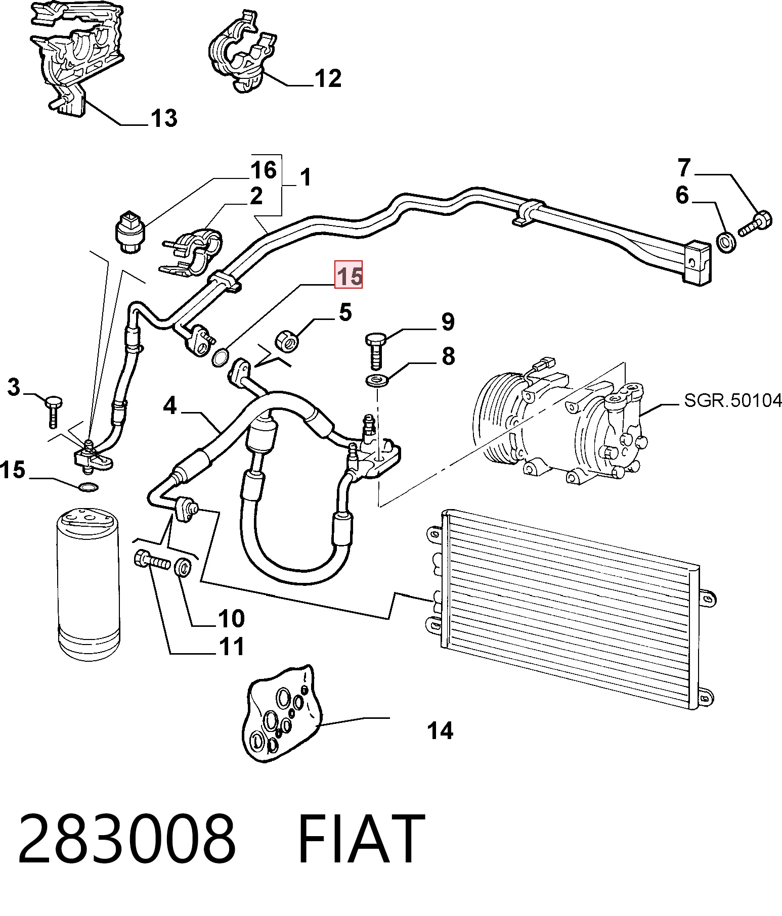 Датчик абсолютного давления кондиционера Maserati 46476438 цена, от 12.11 USD