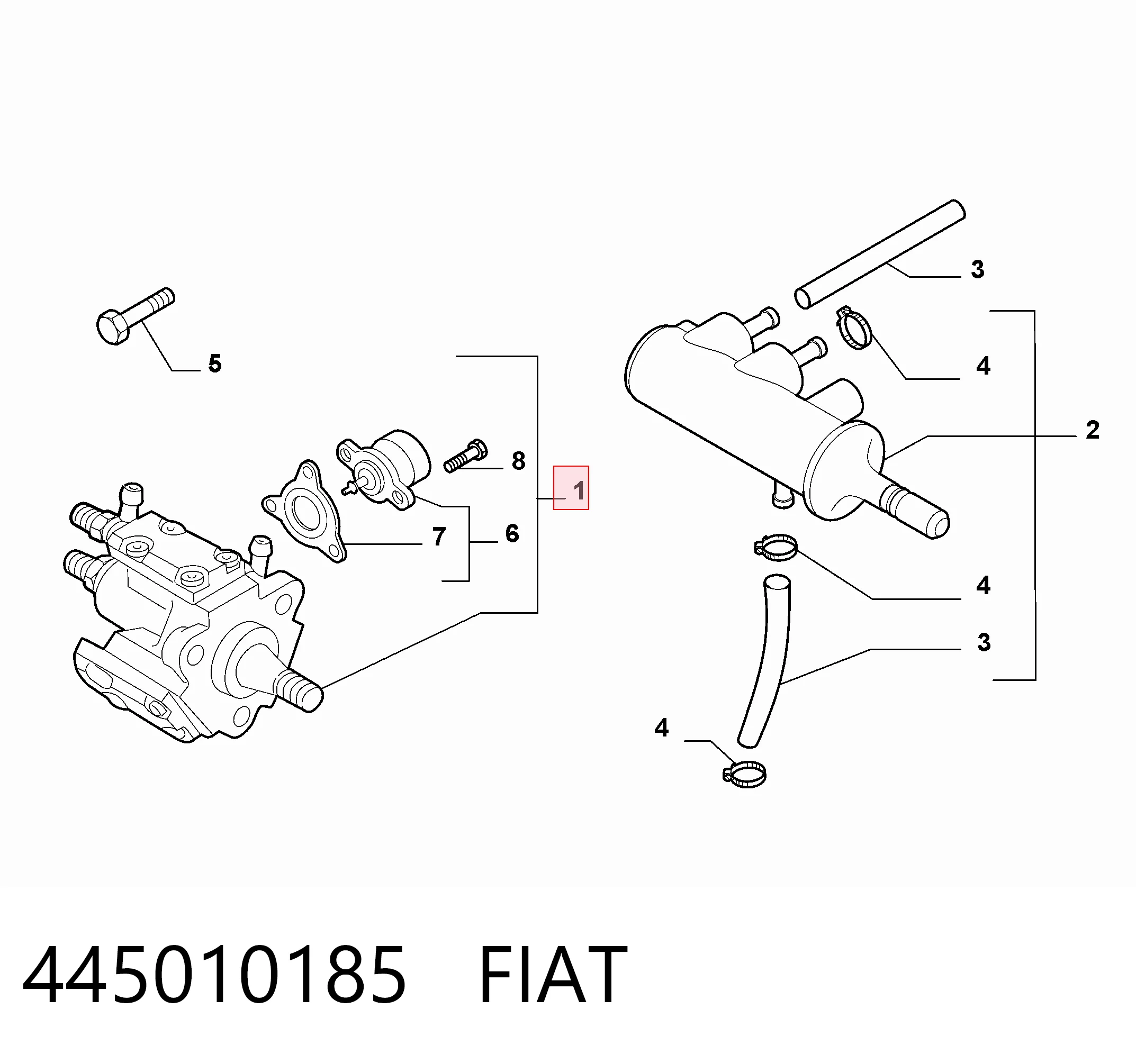 ТНВД 0445010303 Bosch