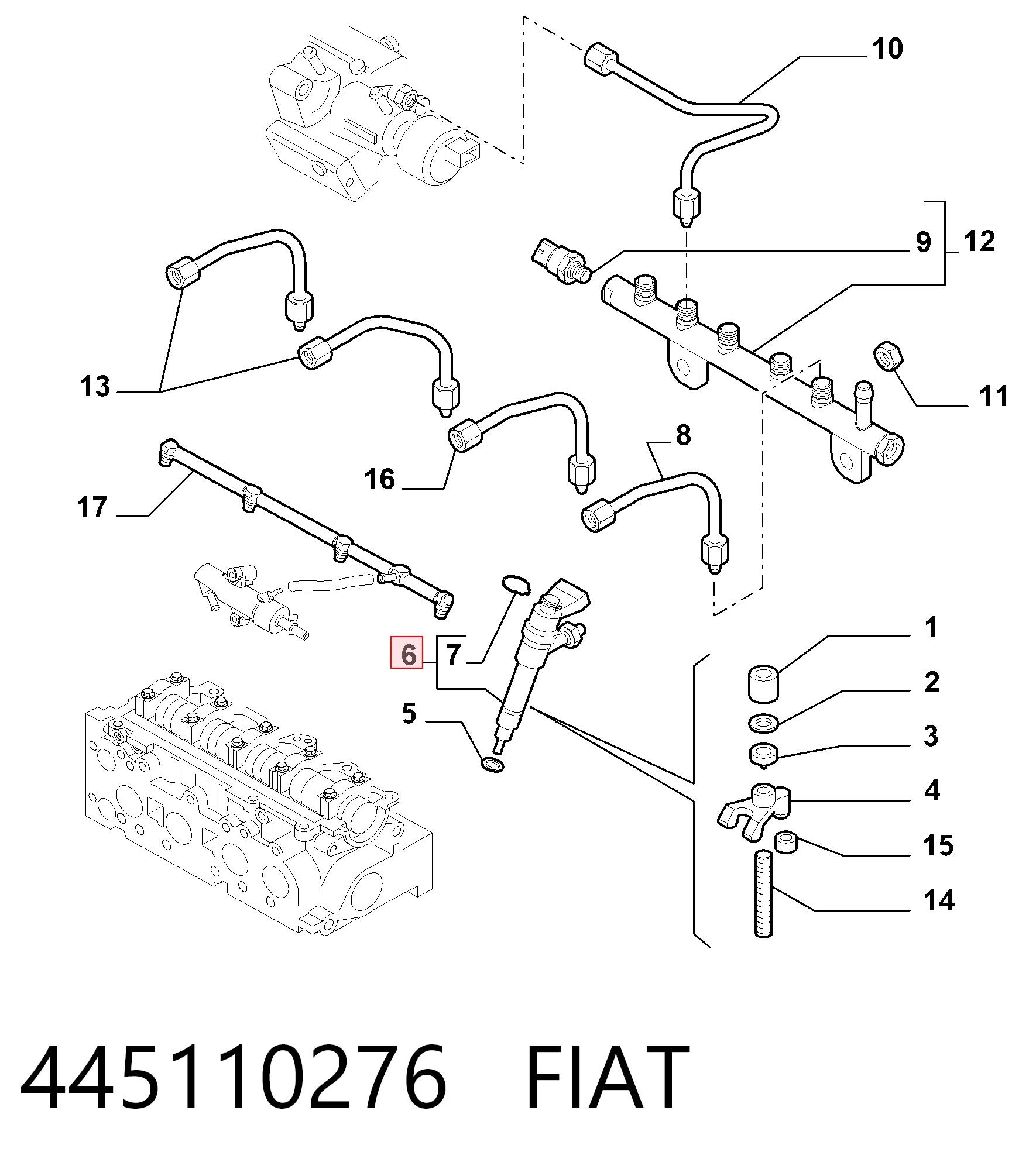 Форсунки Lucas LDFB0192