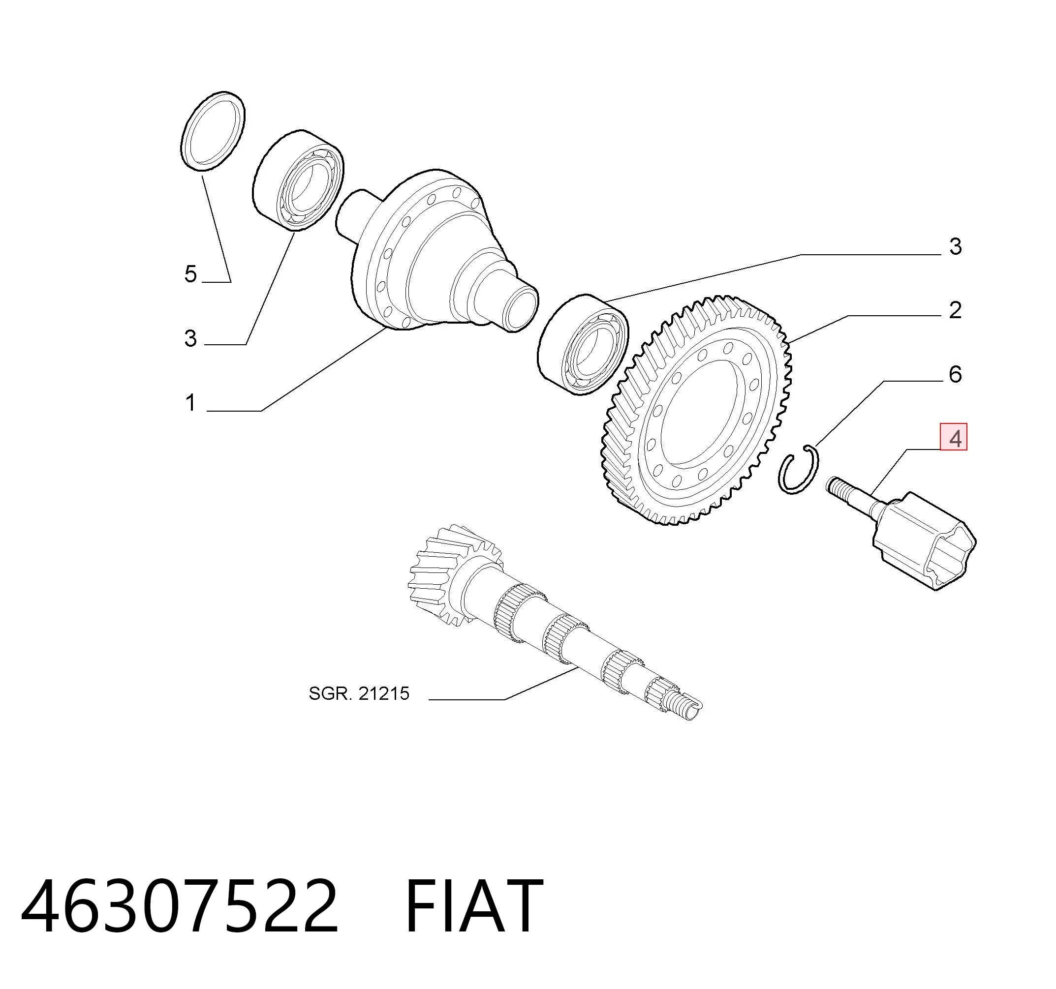 Шрус внутренний левый TIJ0013 Magneti Marelli