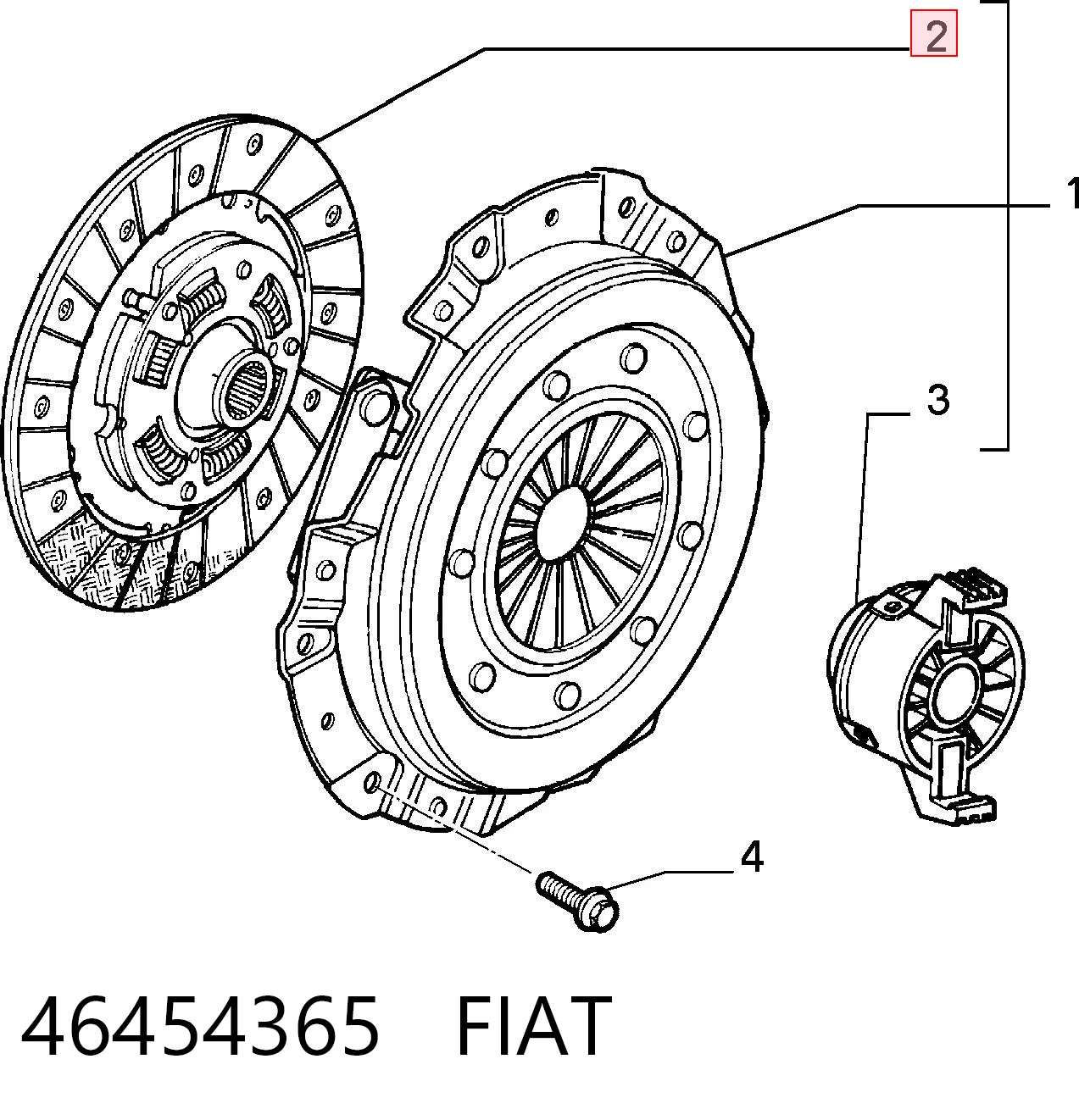 Диск сцепления Fiat Albea седан (172) (2002 - 2011) цена, от 17.36 USD