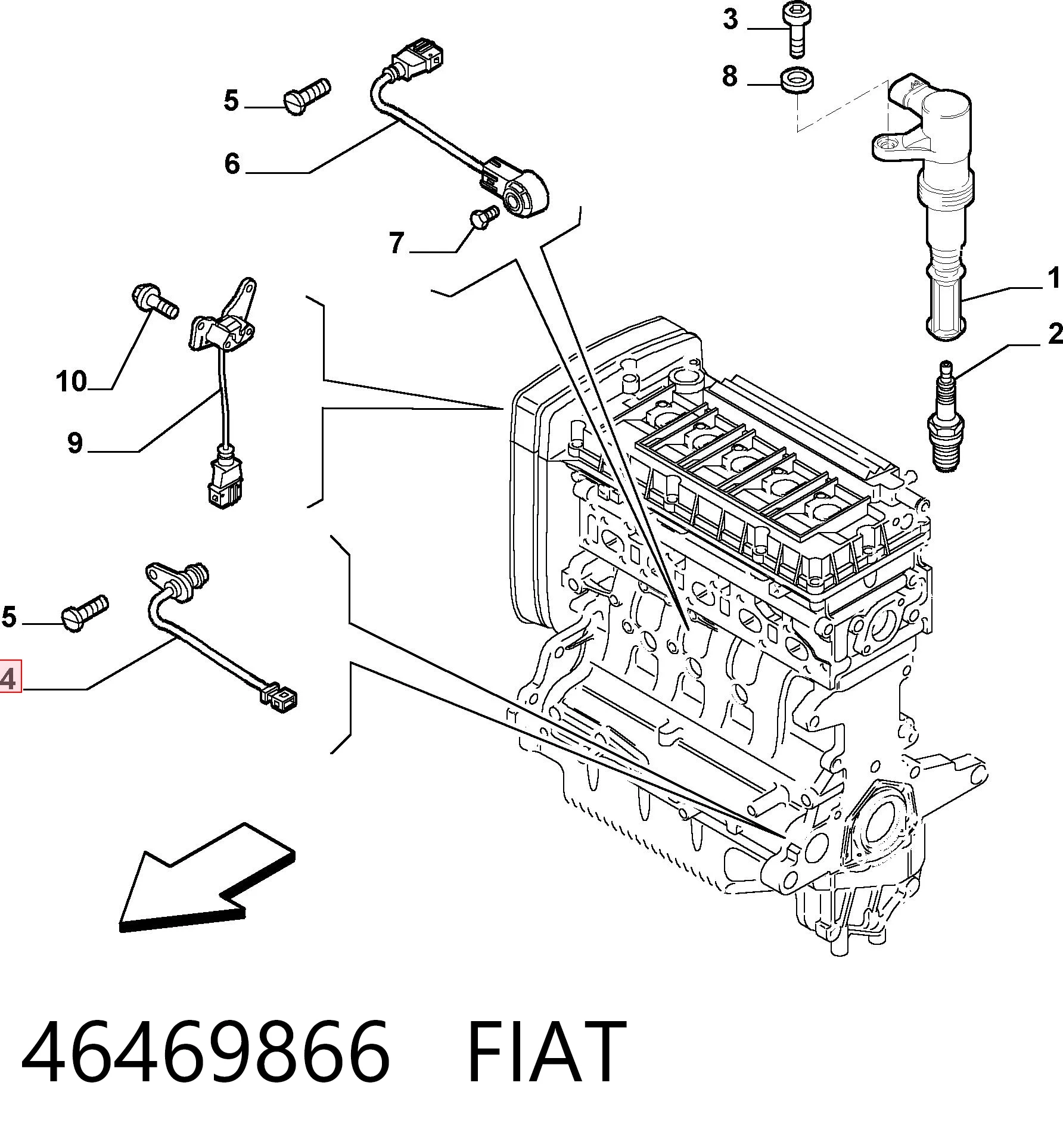 46469866 Fiat/Alfa/Lancia ДПКВ