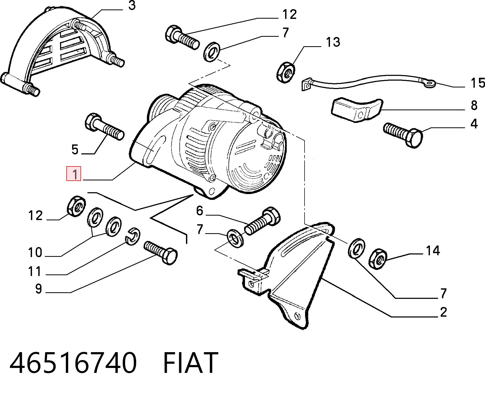 943313501010 Magneti Marelli Генератор автомобильный