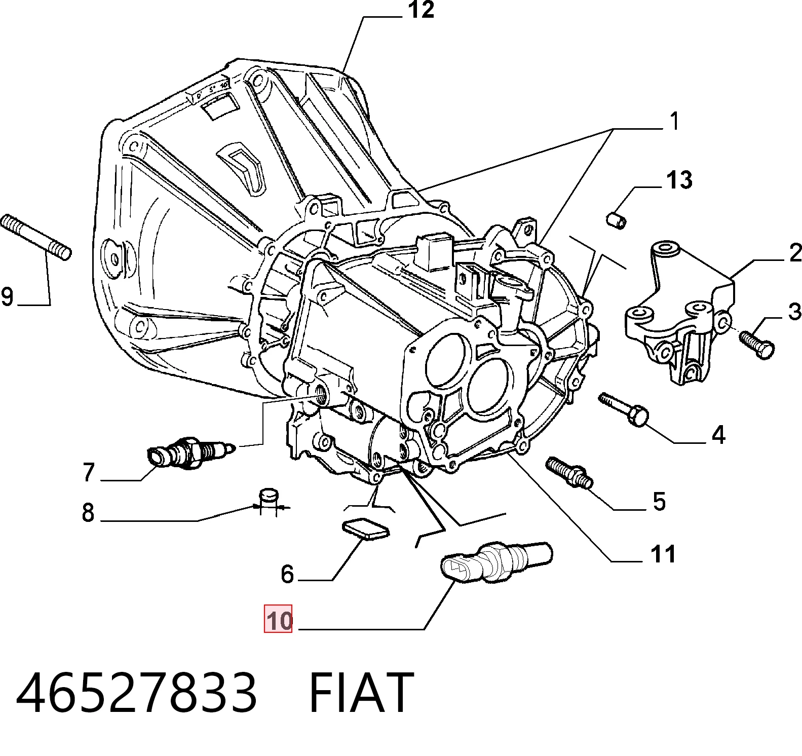 1607364780 Peugeot/Citroen Датчик скорости спидометра