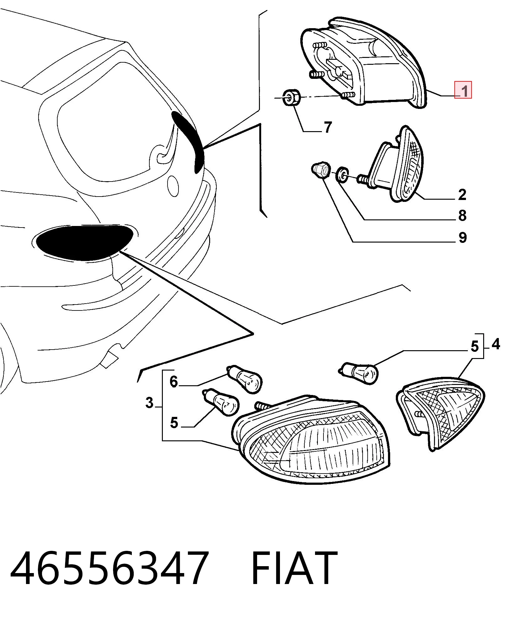 Стоп задний Leart 17630000