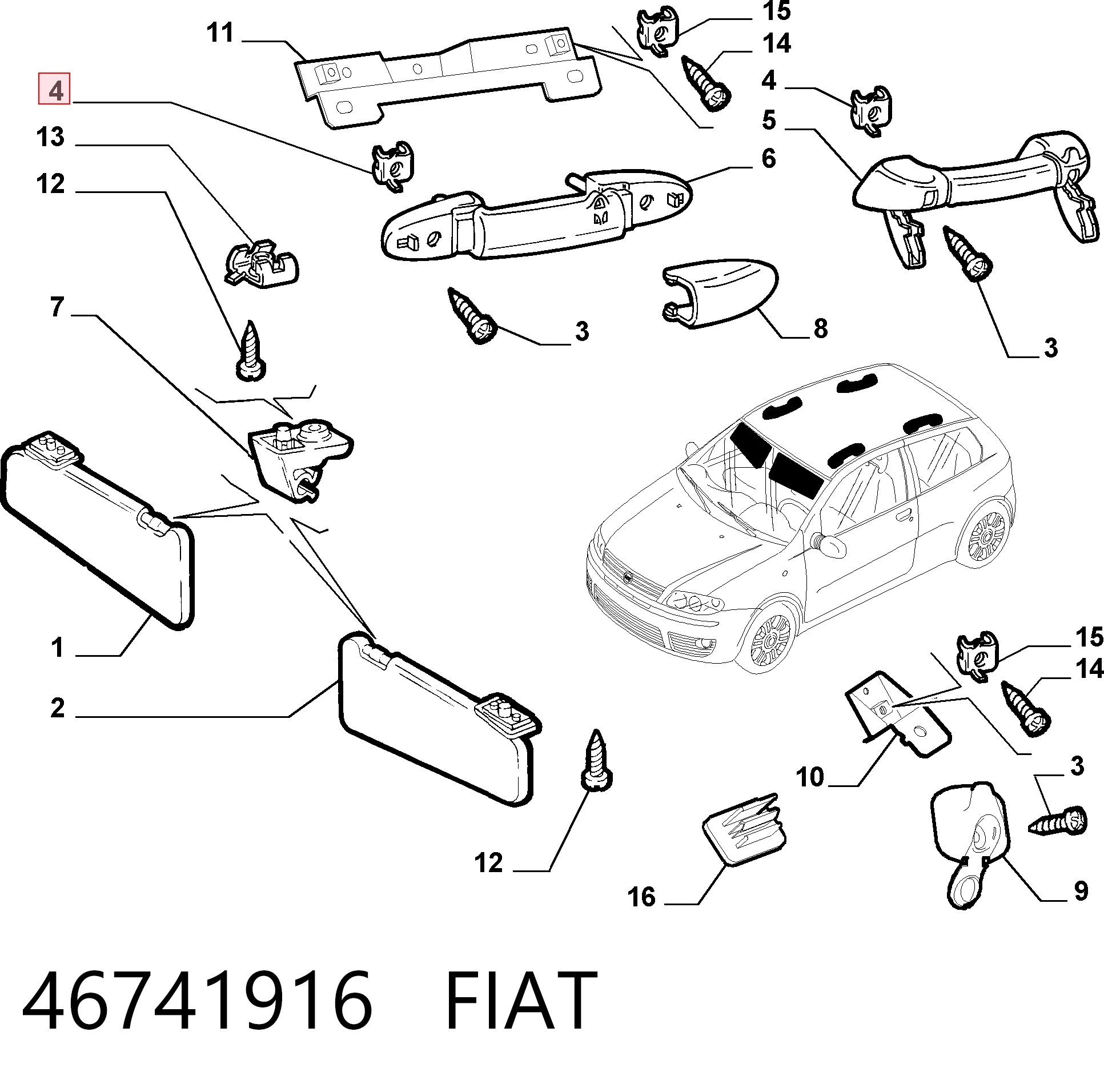 46741916 Fiat/Alfa/Lancia