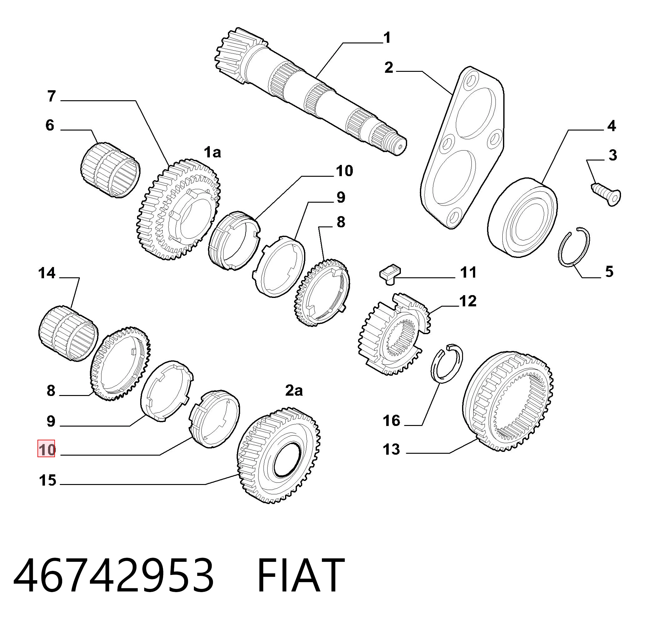 46742953 Fiat/Alfa/Lancia