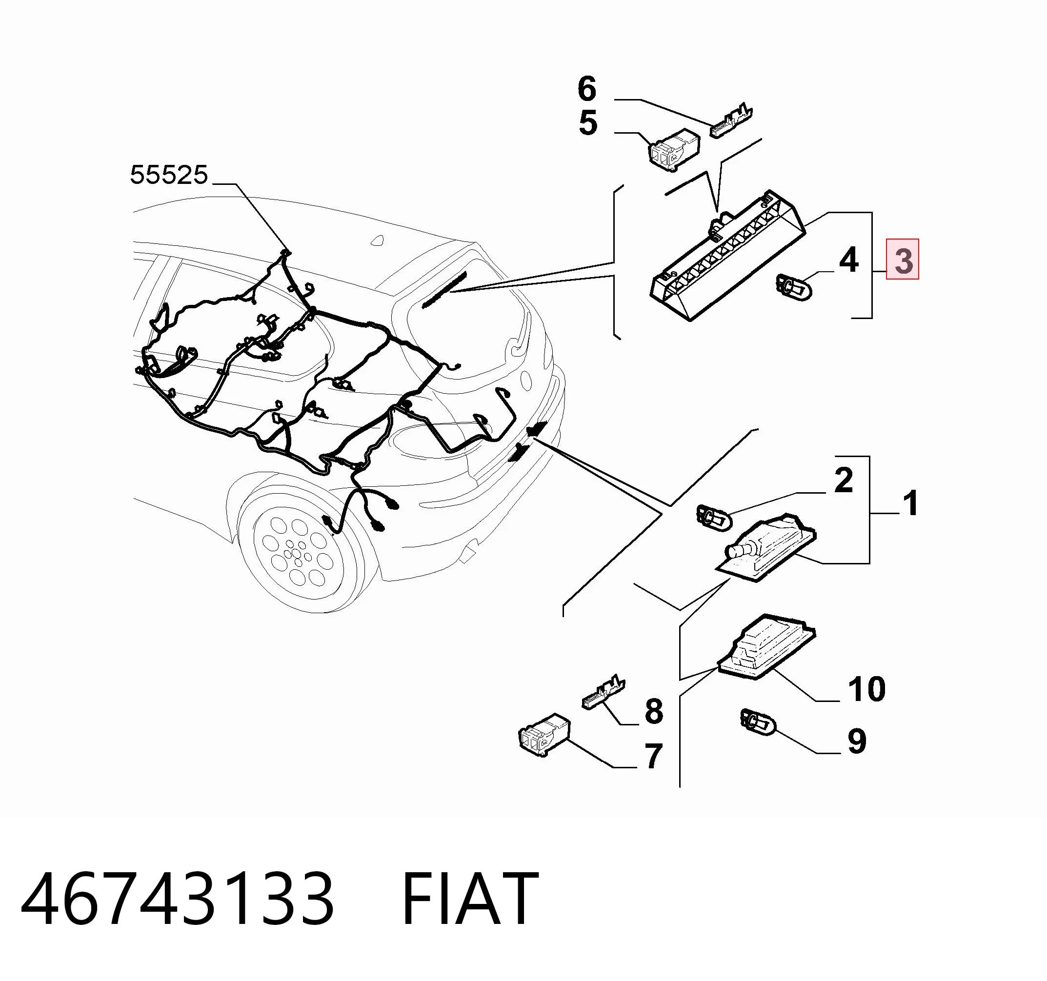 46743133 Fiat/Alfa/Lancia