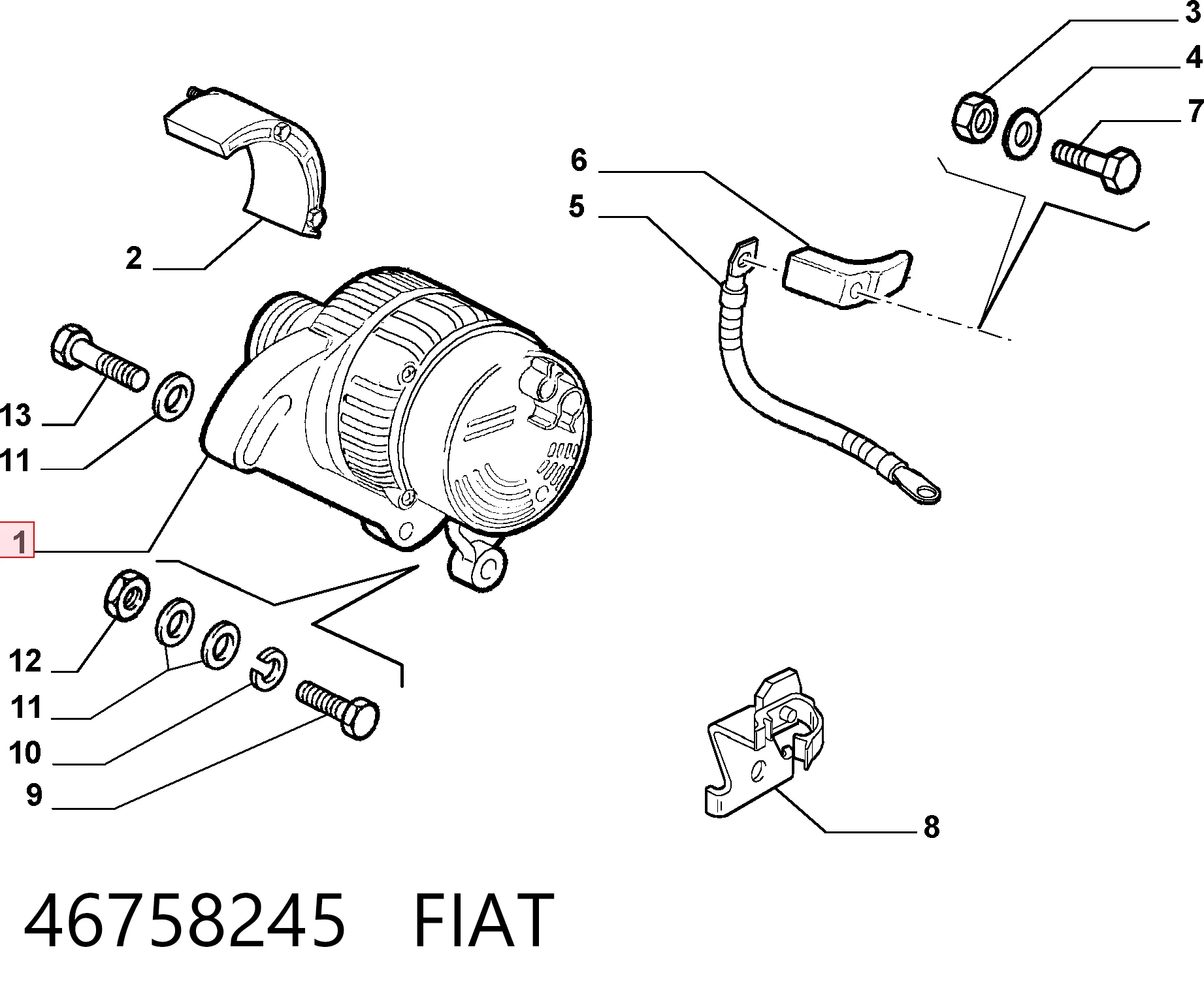 Автомобильный генератор Magneti Marelli 943313501010 цена, от 118.09 USD