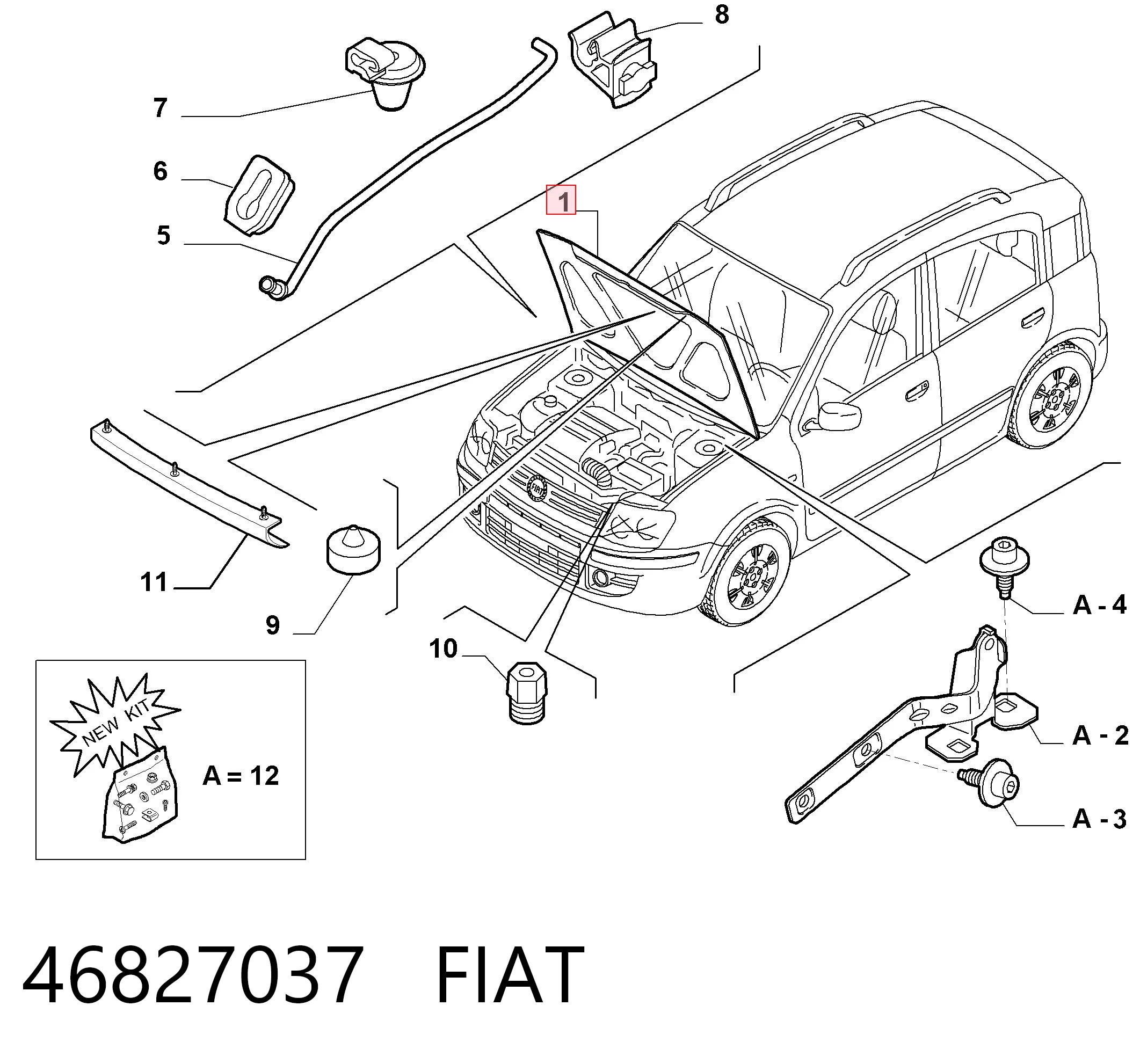Капот 3003031 Polcar