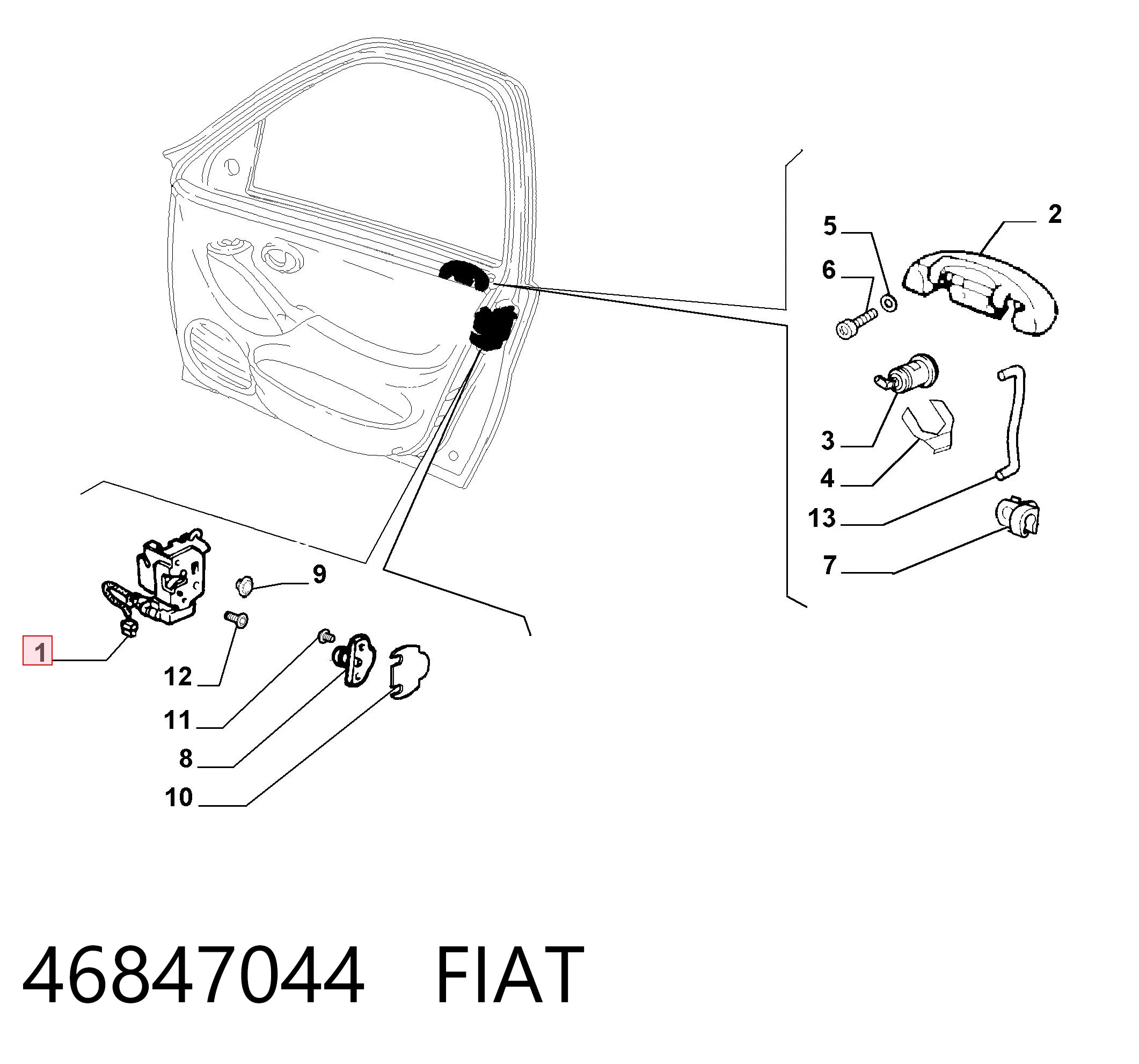 46847044 Fiat/Alfa/Lancia
