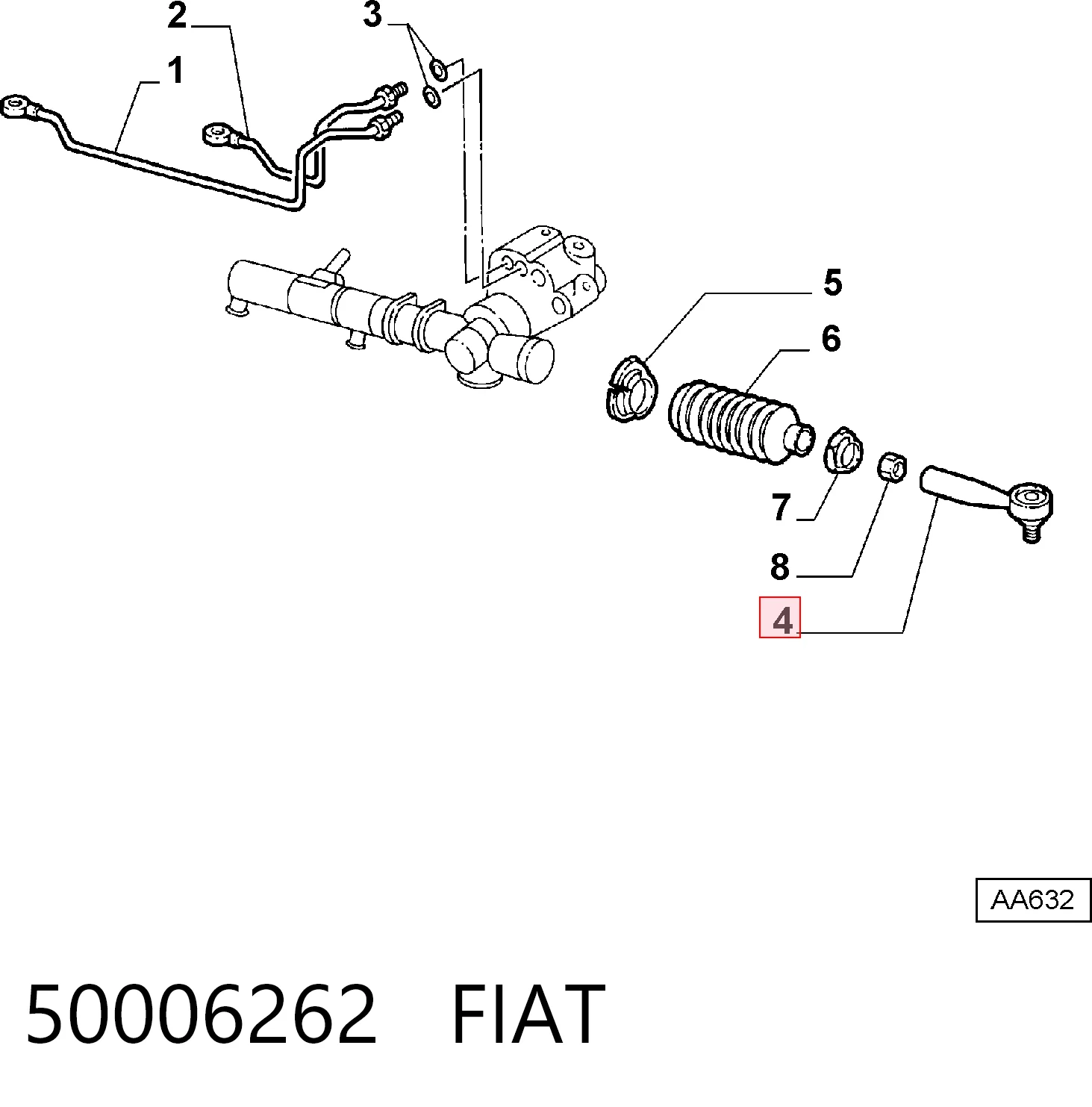 Рулевой наконечник F318 Polcar