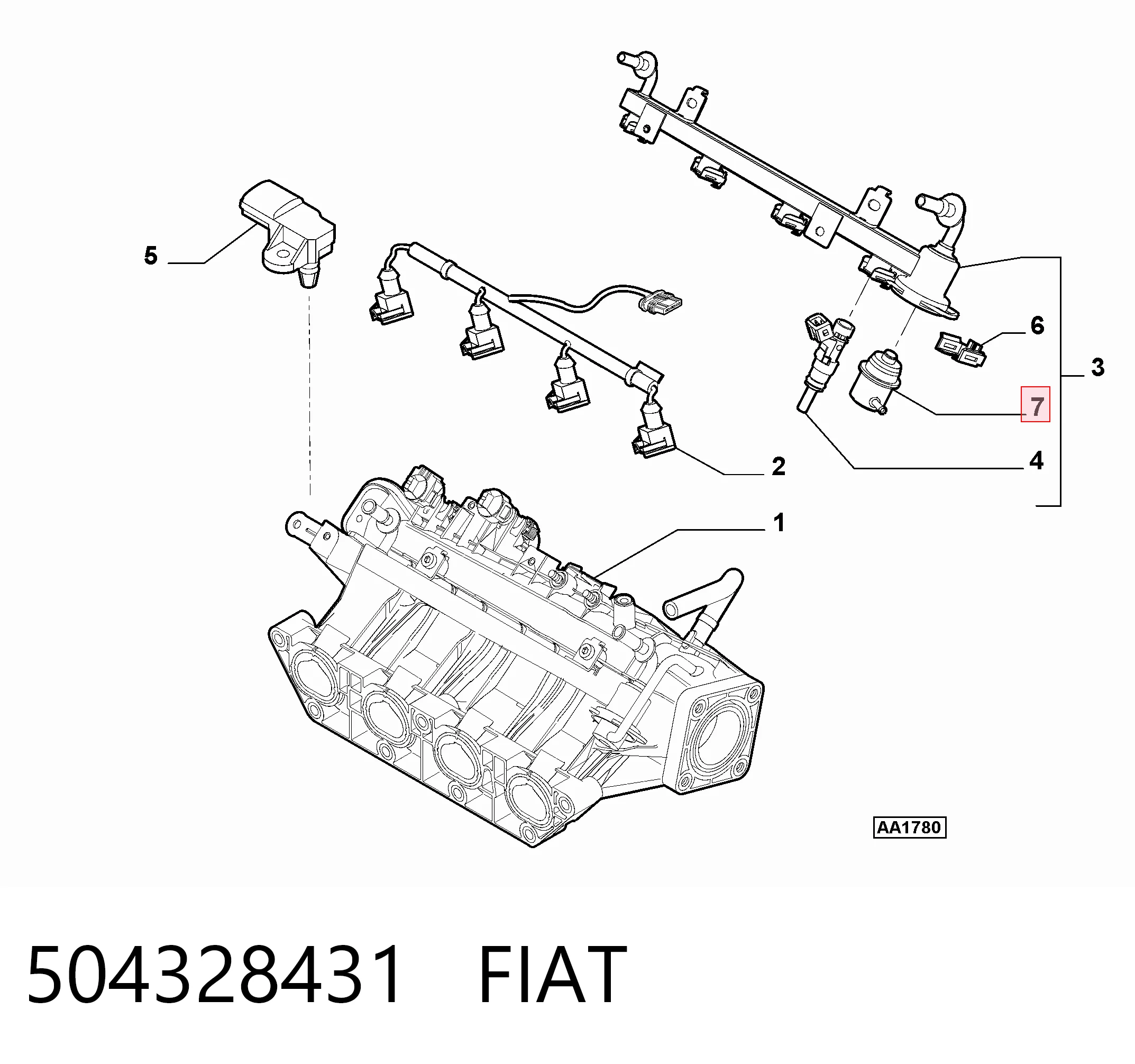 PW810691 Proton Регулятор давления в топливной рейке