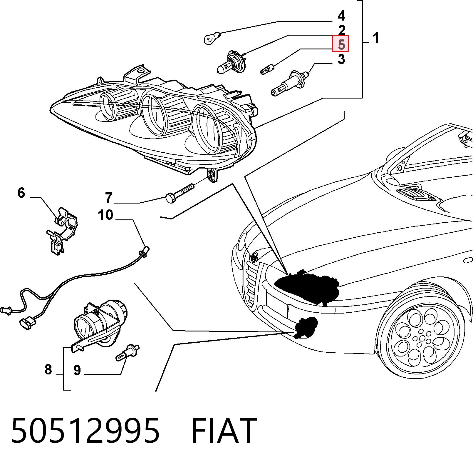 50512995 Fiat/Alfa/Lancia