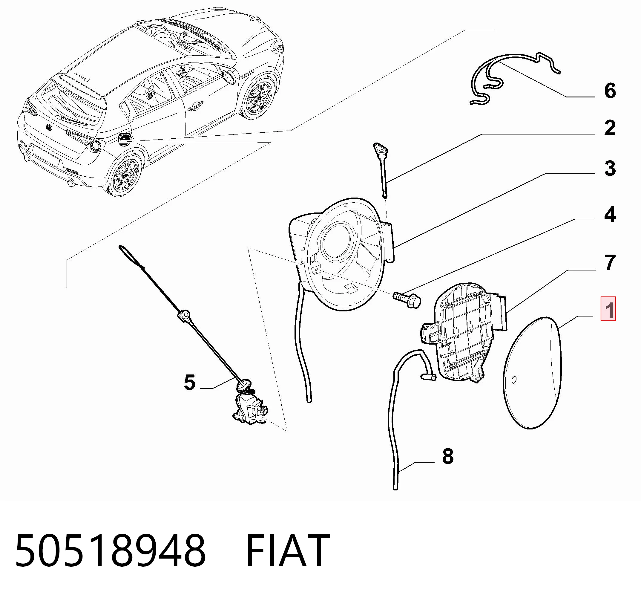 50518948 Fiat/Alfa/Lancia