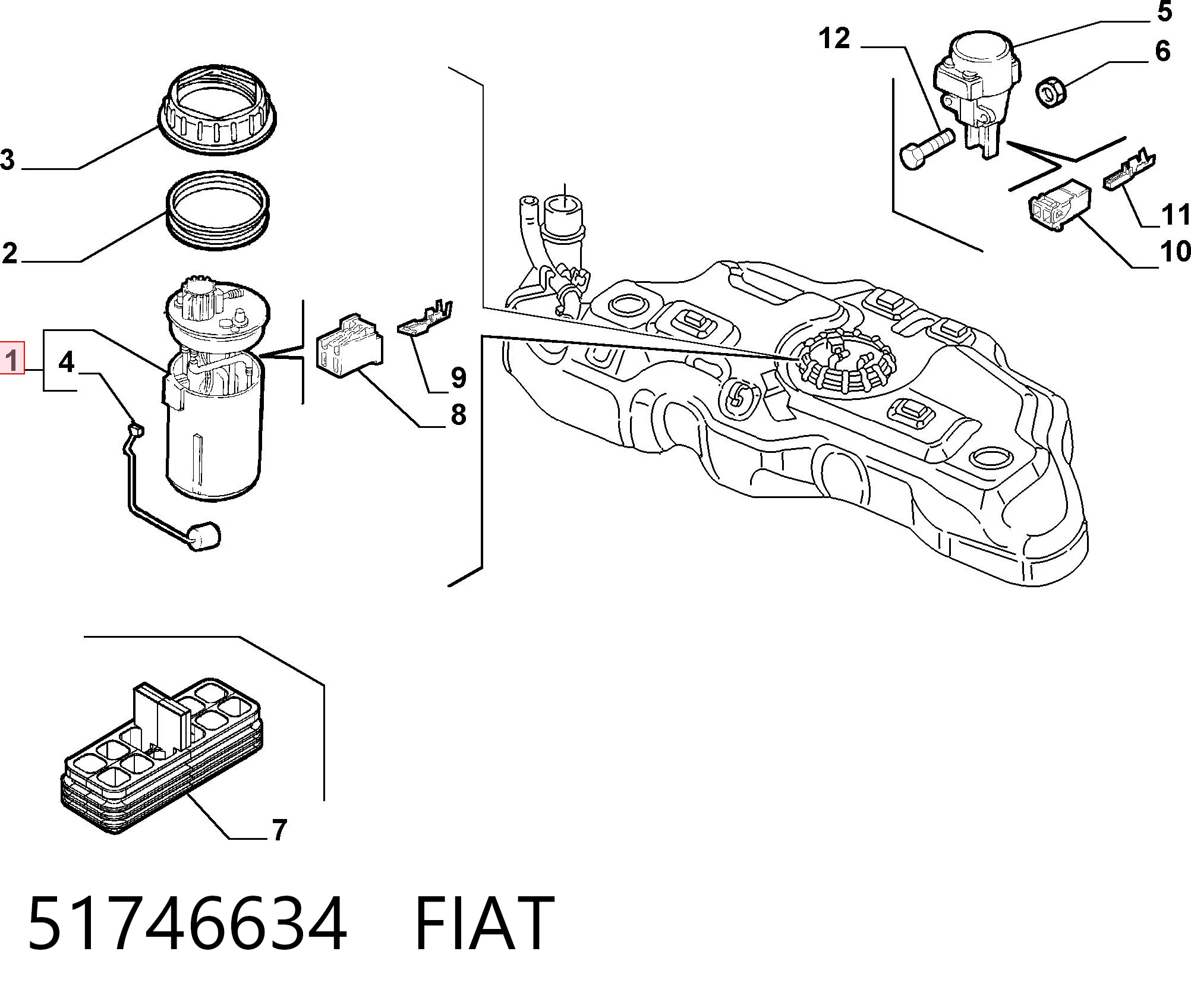 Модуль бензонасоса Bosch 580303008 цена, от 28.18 USD