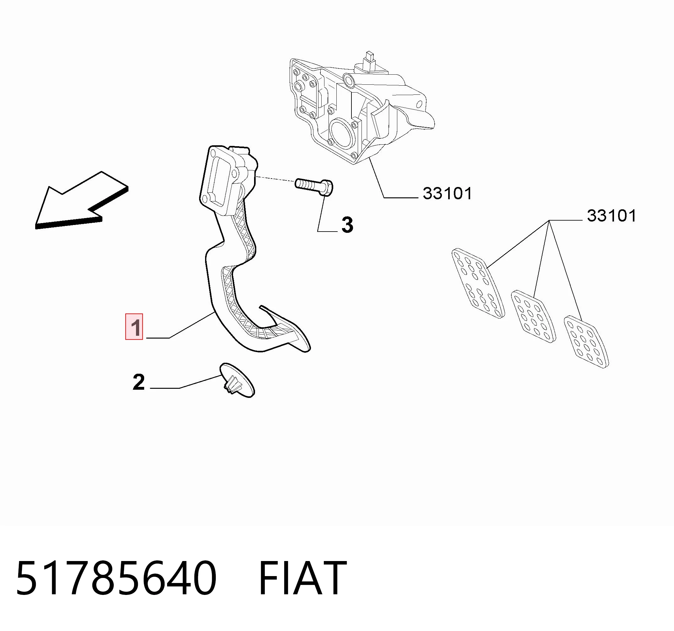 Купить 280755198 Bosch Педаль газа