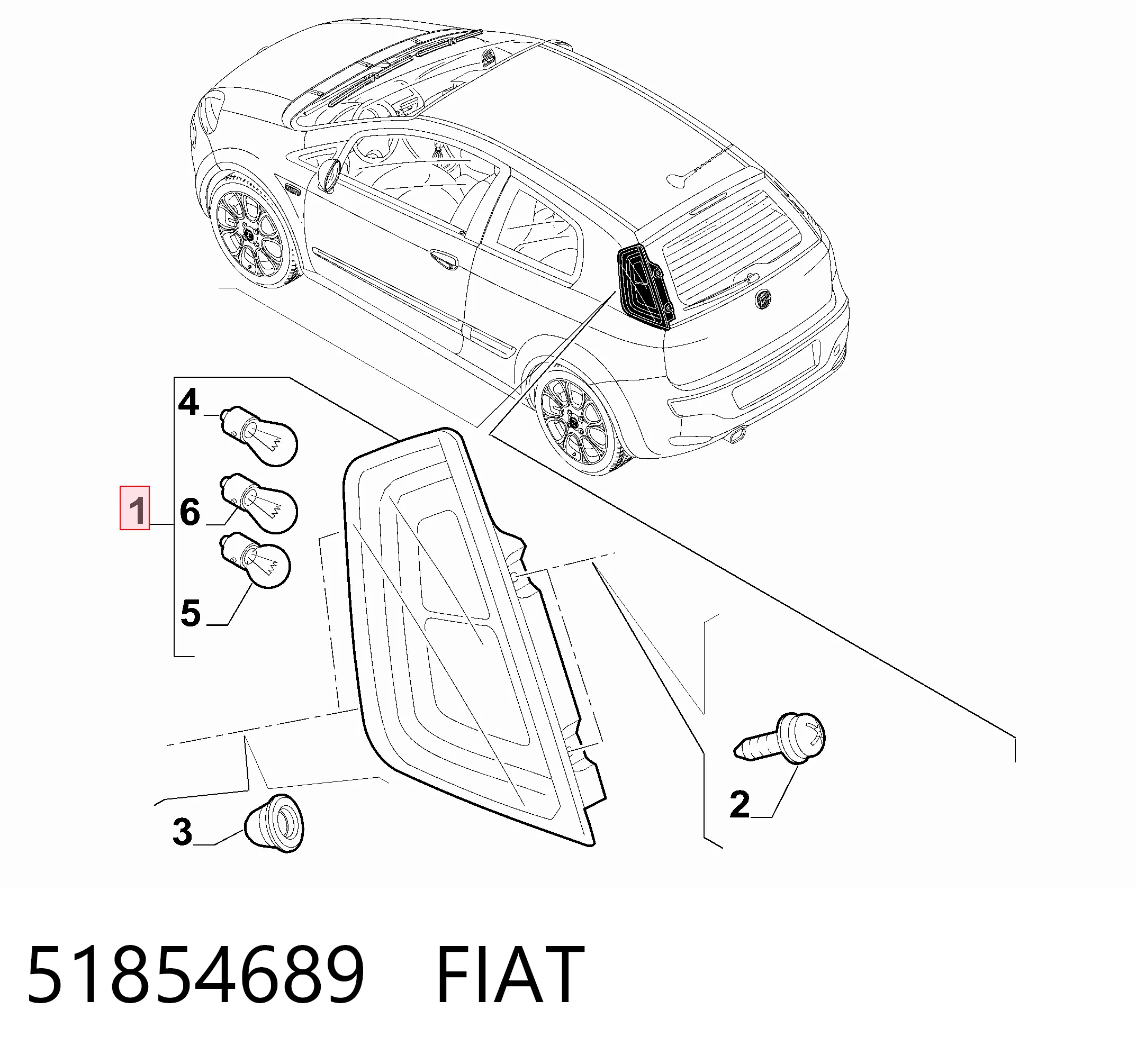 Купить LLI411 Magneti Marelli Задняя правая фара