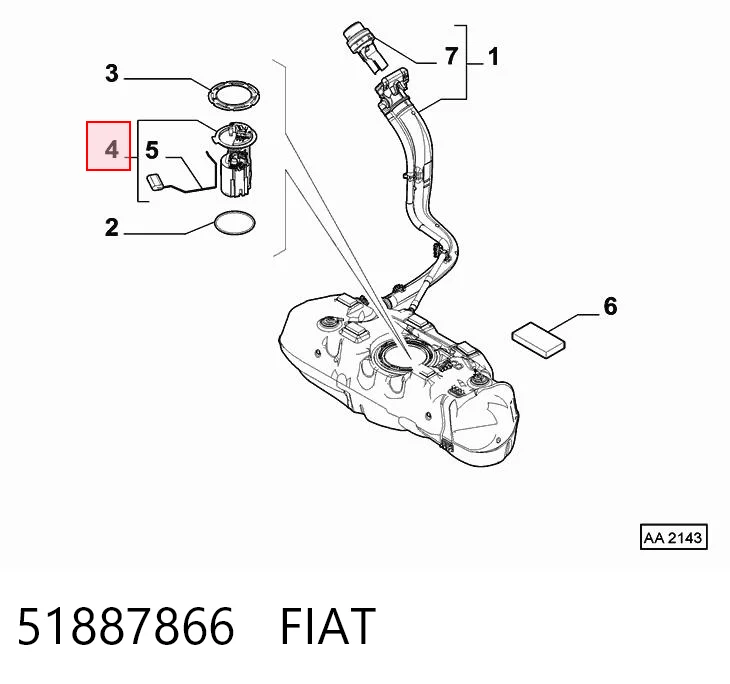 Топливный насос Magneti Marelli MAM00211M