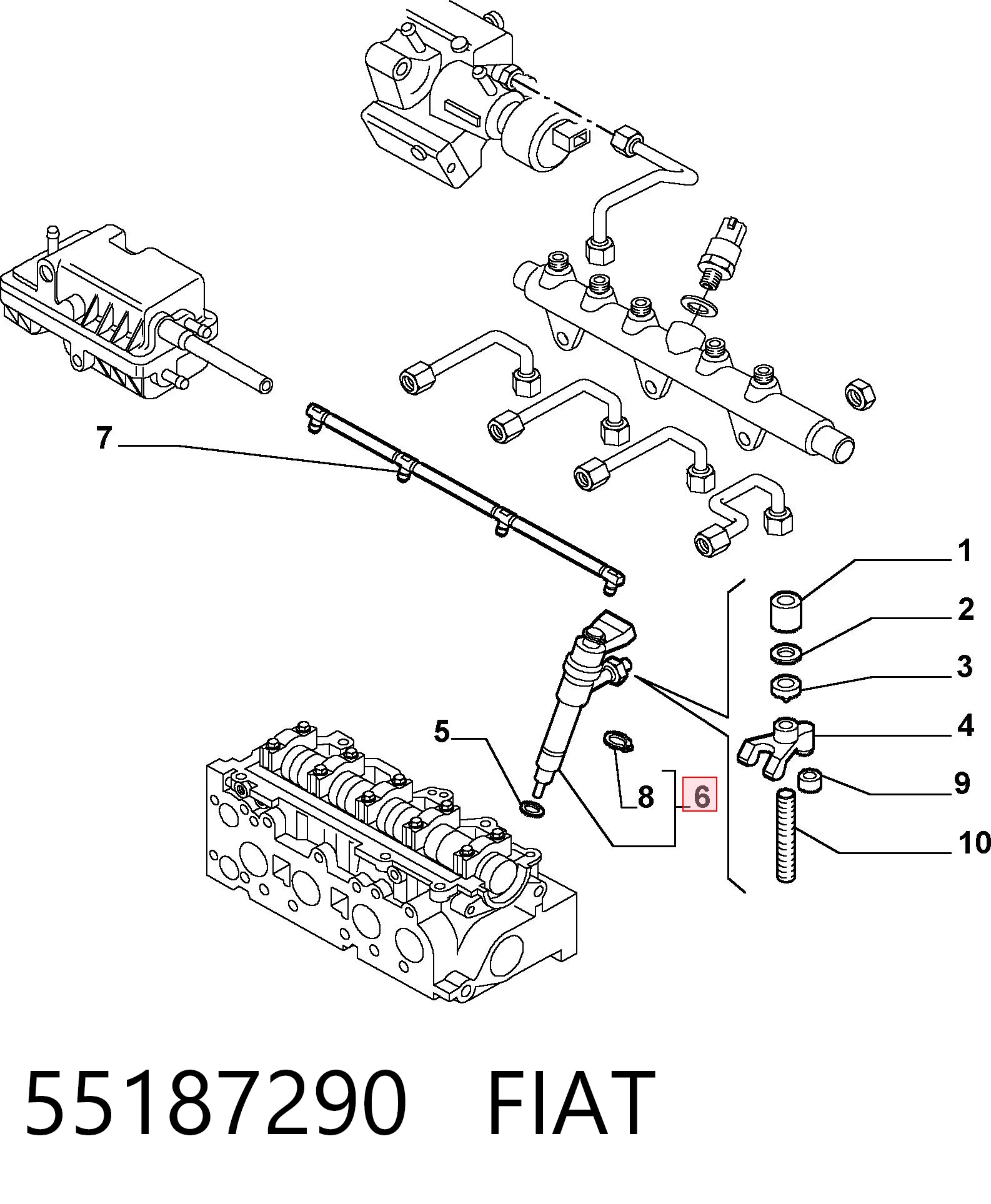 986435083 Bosch Топливные форсунки