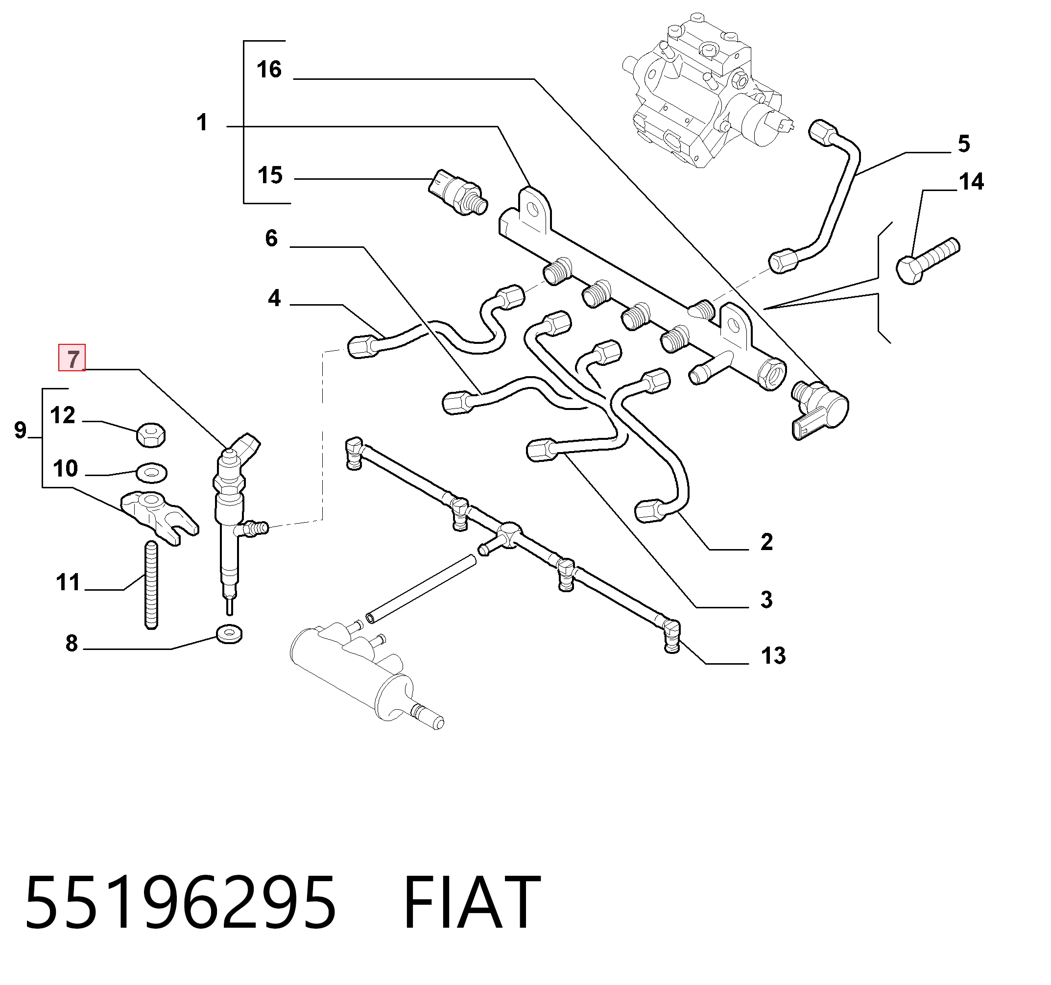 986435104 Bosch Топливные форсунки