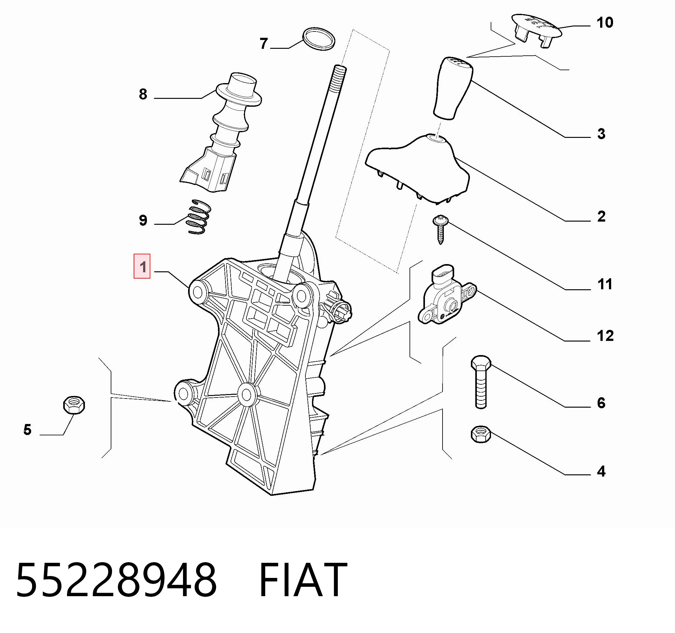 FI94983 DF Кулиса КПП