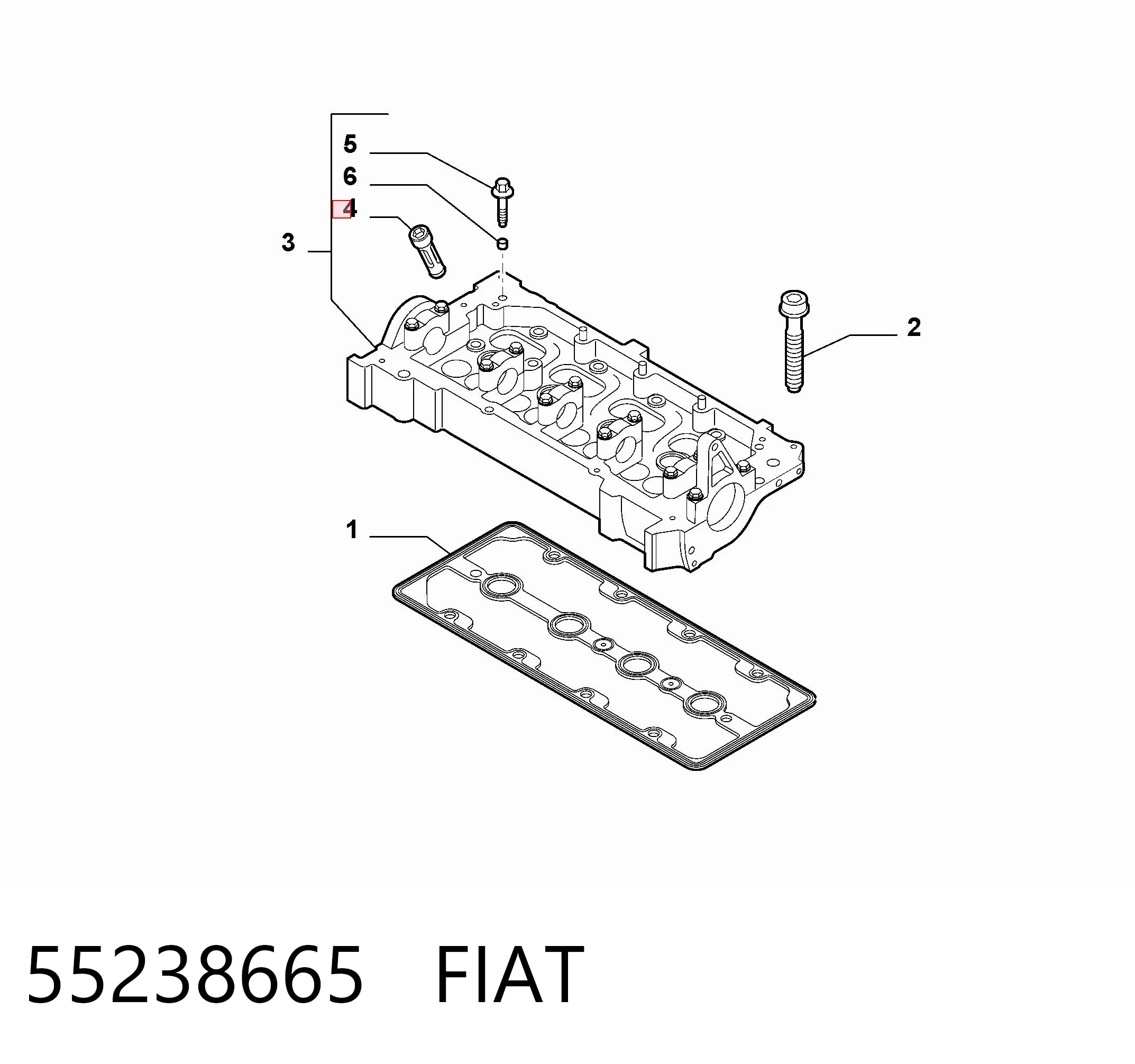 55238665 Fiat/Alfa/Lancia Фильтр регулятора фаз газораспределения